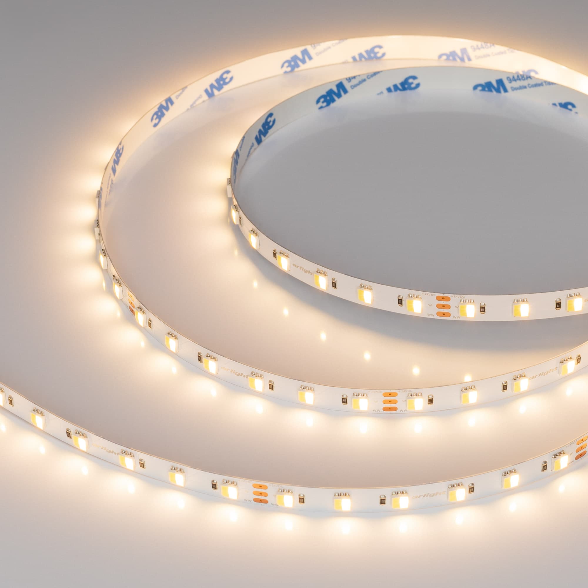 Светодиодная лента RT-B60-10mm 24V White-MIX 2Ch (14.4 W/m, IP20, 5060, 5m) (Arlight, Изменяемая ЦТ) 025214(1) — фото 3