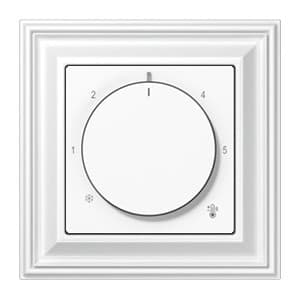 Jung Eco Profi Deco терморегулятор для теплого пола, механический, цвет белый глянцевый