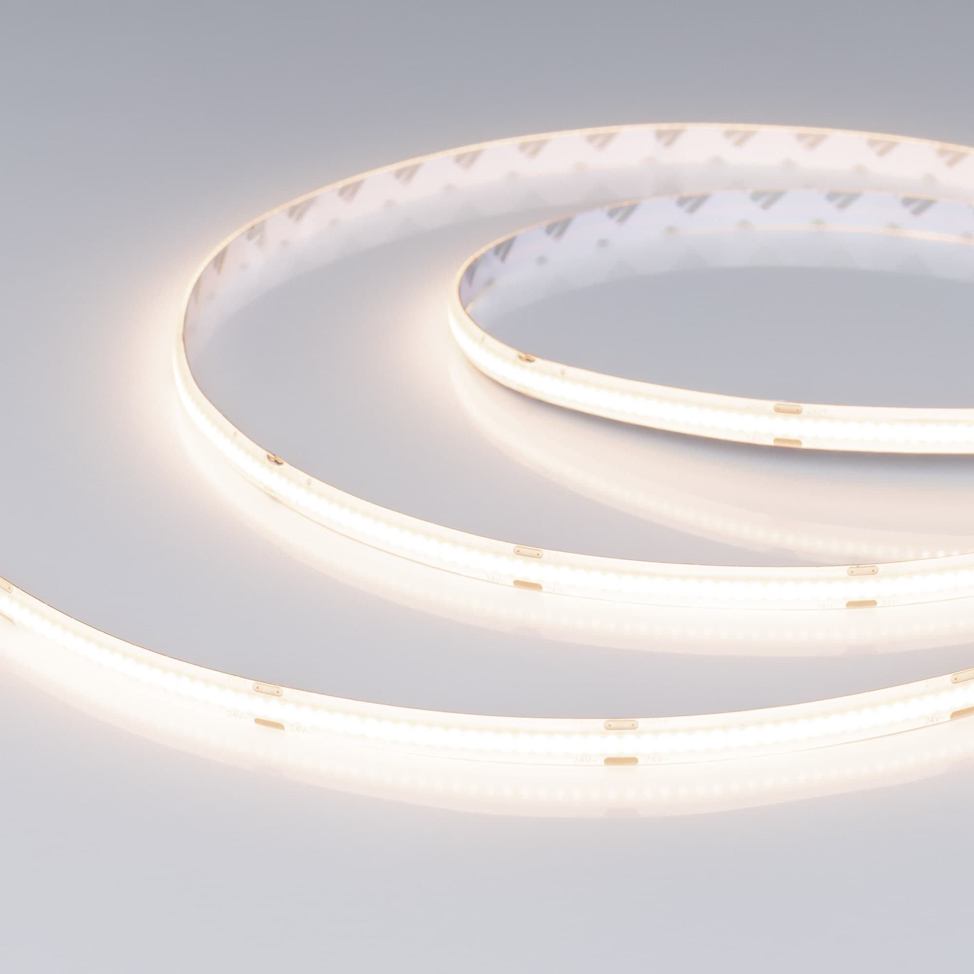Светодиодная лента герметичная COB-SE-X378-8mm 24V Day4000 (11 W/m, IP65, 5m) (Arlight, -) 058300 — фото 1