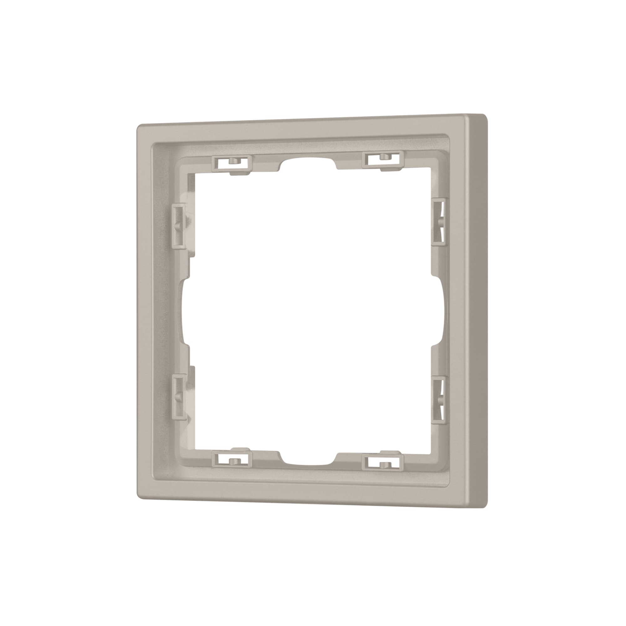 Рамка пластиковая FRM-NOBE-SFPL-1-CA (Arlight, Кашемир) 059454