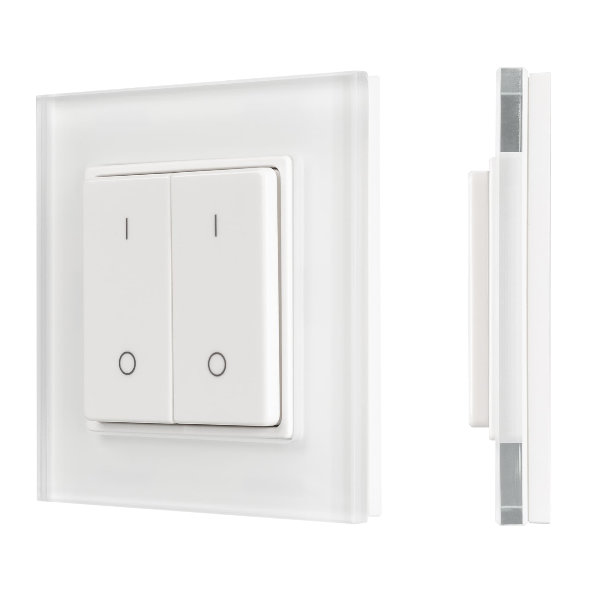 Панель SMART-P47-DIM-G-SUF (3V, 2 зоны, Knob, 2.4G) (Arlight, Пластик) 032984 Arlight — фото 1