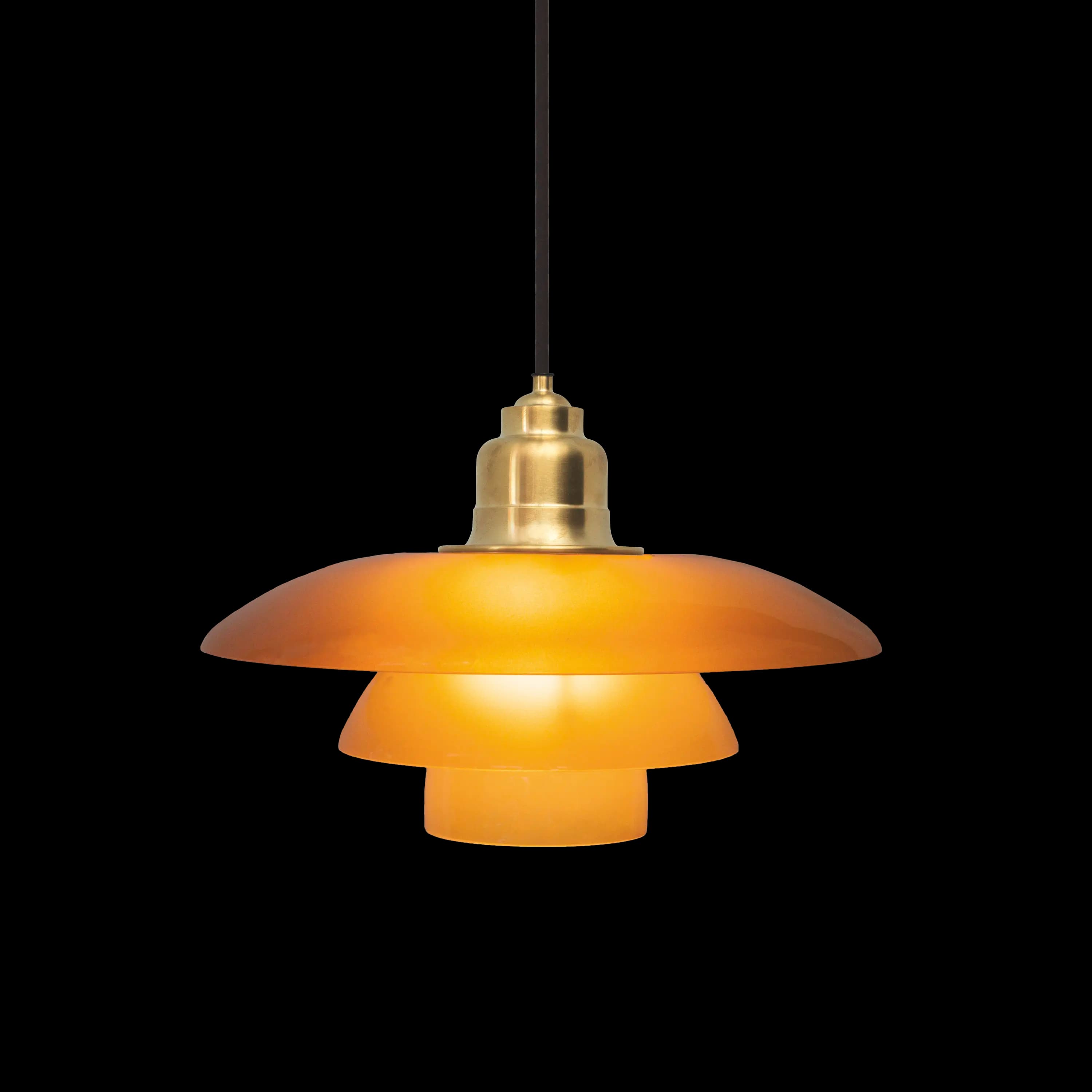 Louis Poulsen PH 3½-3 Amber Coloured Pendant Amber — фото 1
