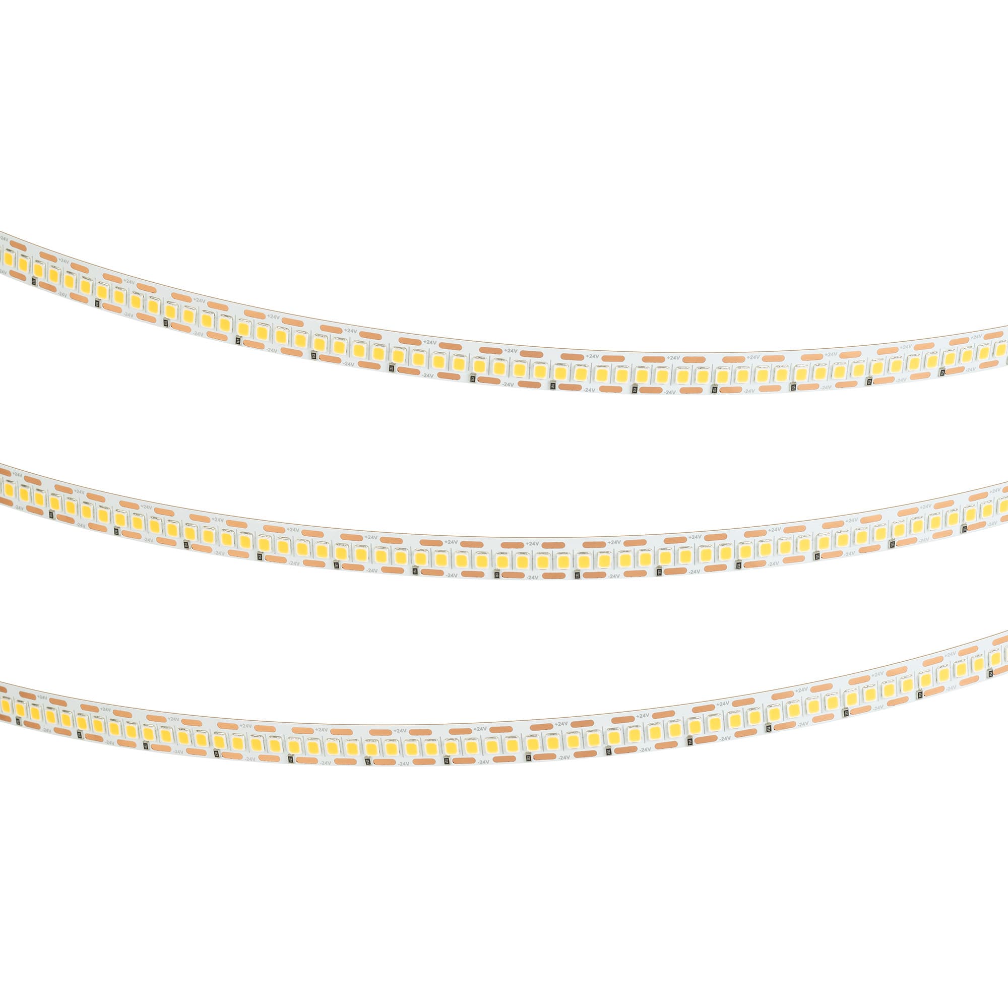 Светодиодная лента FC-A240-10mm 24V Warm3000-CX1 (24 W/m, IP20, 5m) (Arlight, резка 1 светодиод) 059179 — фото 3