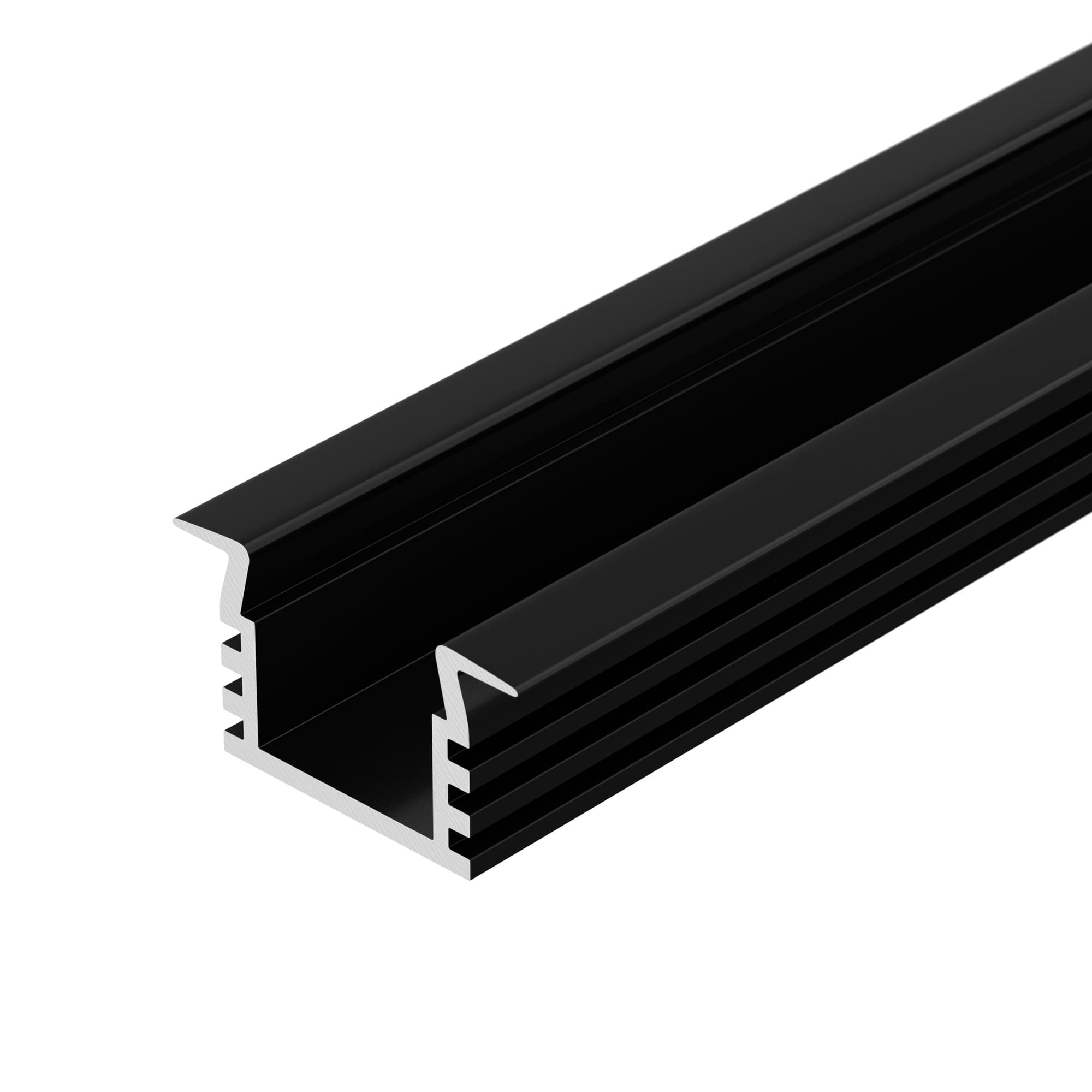 Профиль PDS-F-2000 ANOD Black (Arlight, Алюминий) 017642 — фото 2