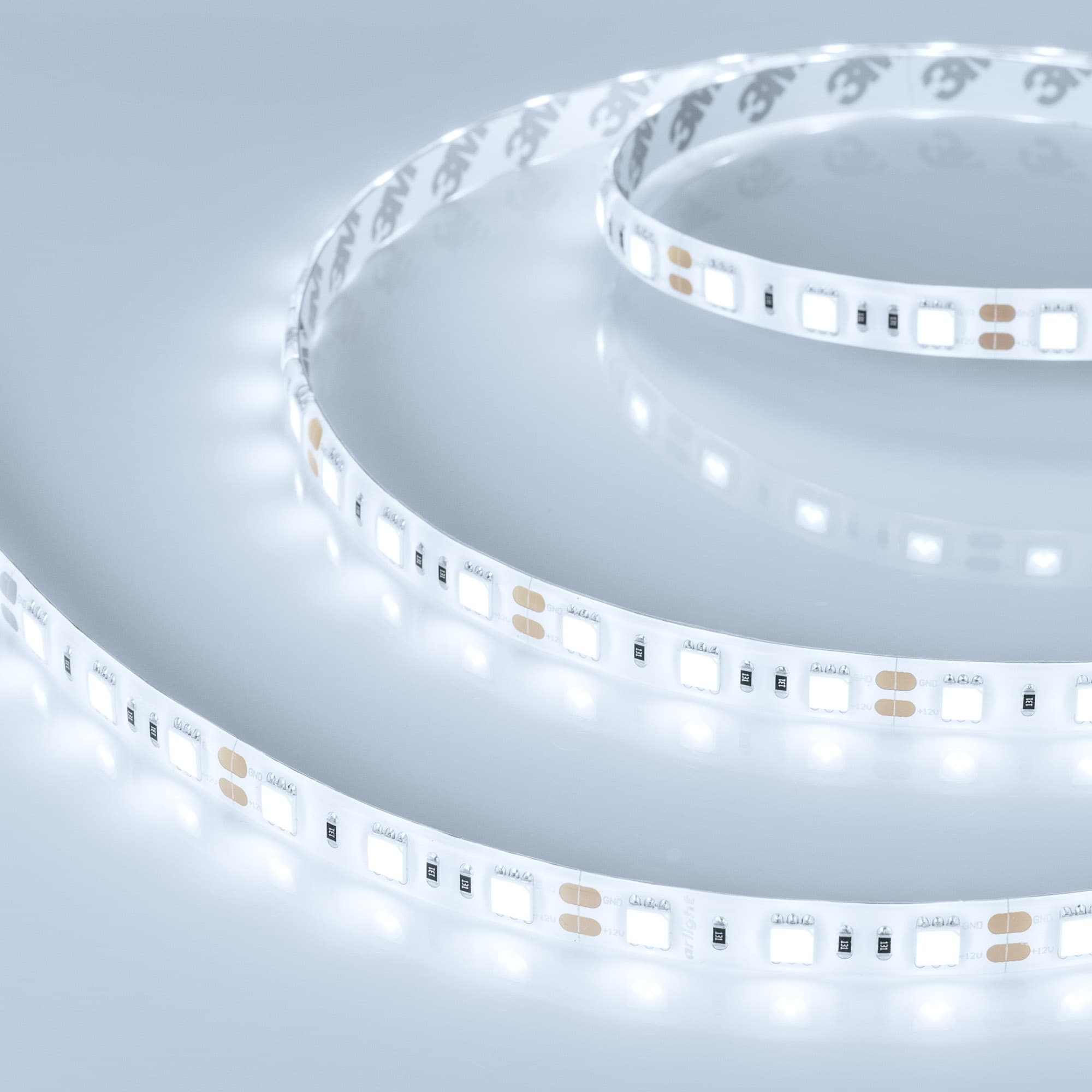 Светодиодная лента герметичная RTW-SE-B60-10mm 12V White6000 (14.4 W/m, IP65, 5060, 5m) (Arlight, -) 014636(2) — фото 1