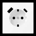 Jung Центральная накладка для SCHUKO USB CA, LS1520-15CAPLWWM LS1520-15CAPLWWM