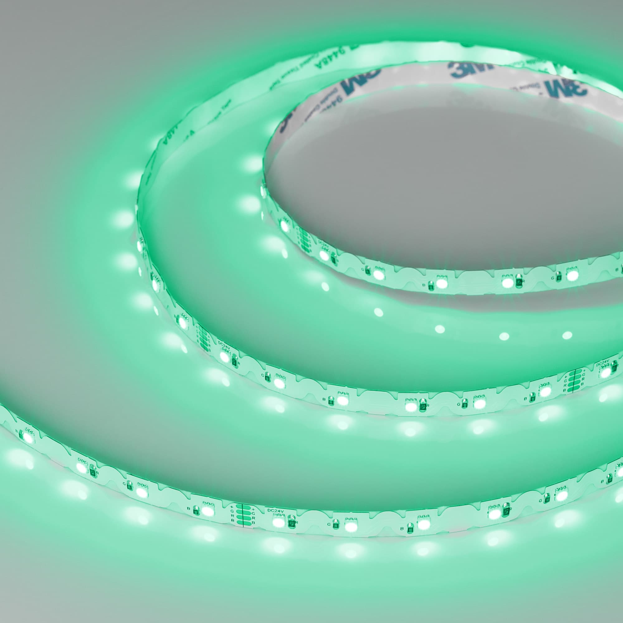 Светодиодная лента RZ-A60-8mm 24V RGB (8 W/m, IP20, 2835, 5m) (Arlight, -) 042909 — фото 2