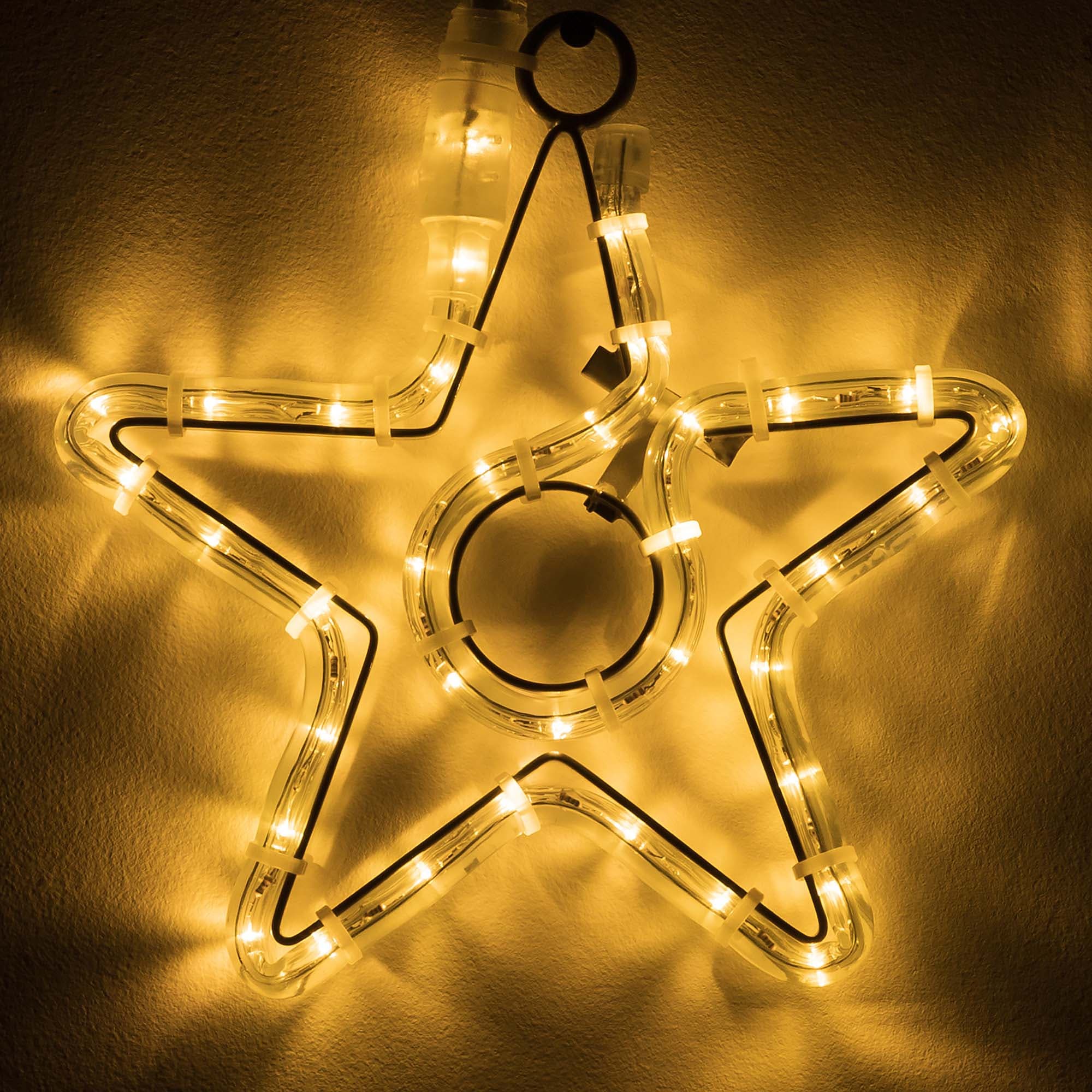 Arlight Фигура светодиодная ARD-STAR-M4-200x220-36LED Warm (230V, 2.5W) (Ardecoled, IP65) 034250