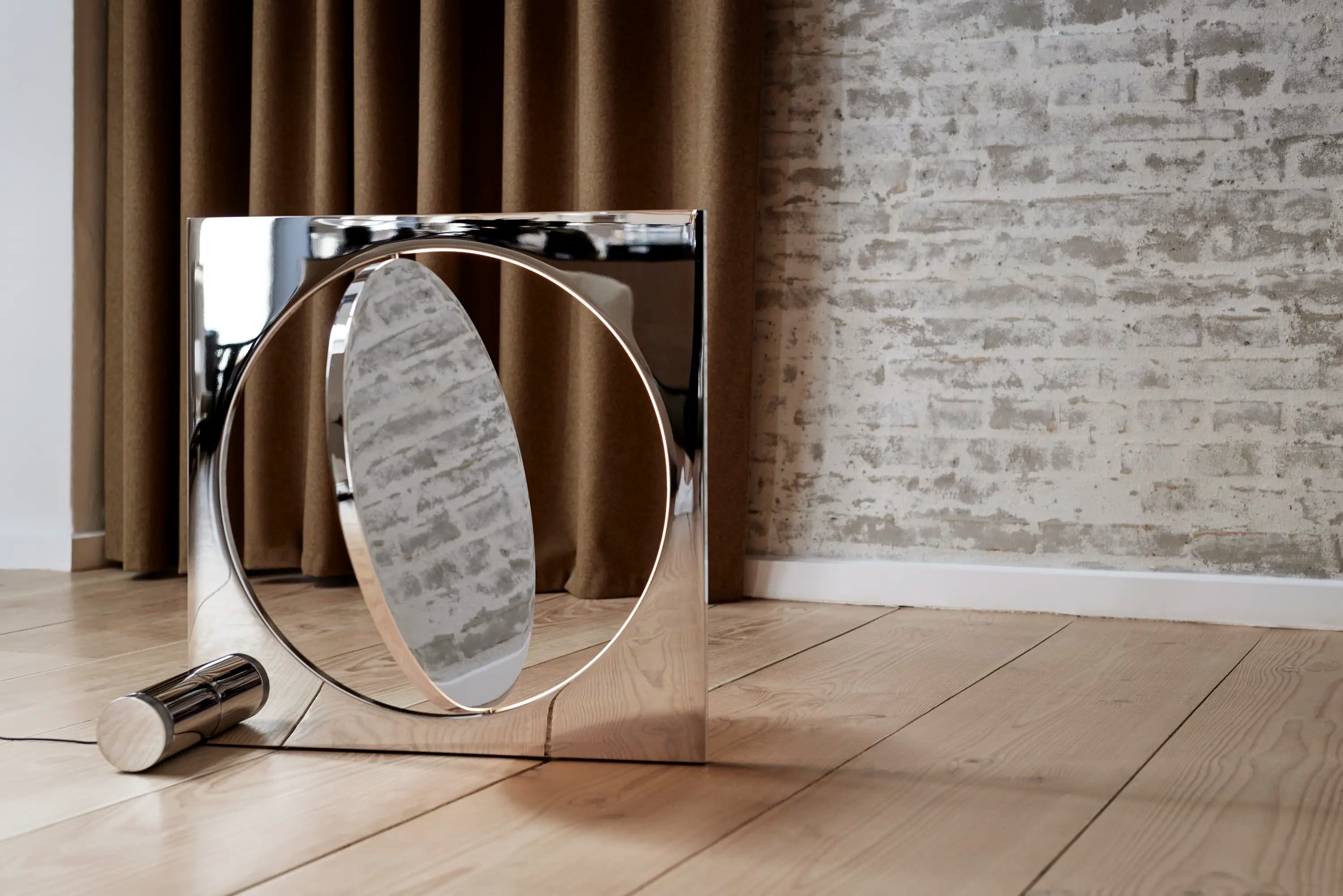 Louis Poulsen Moonsetter High lustre chrome/white 600x600 — фото 5