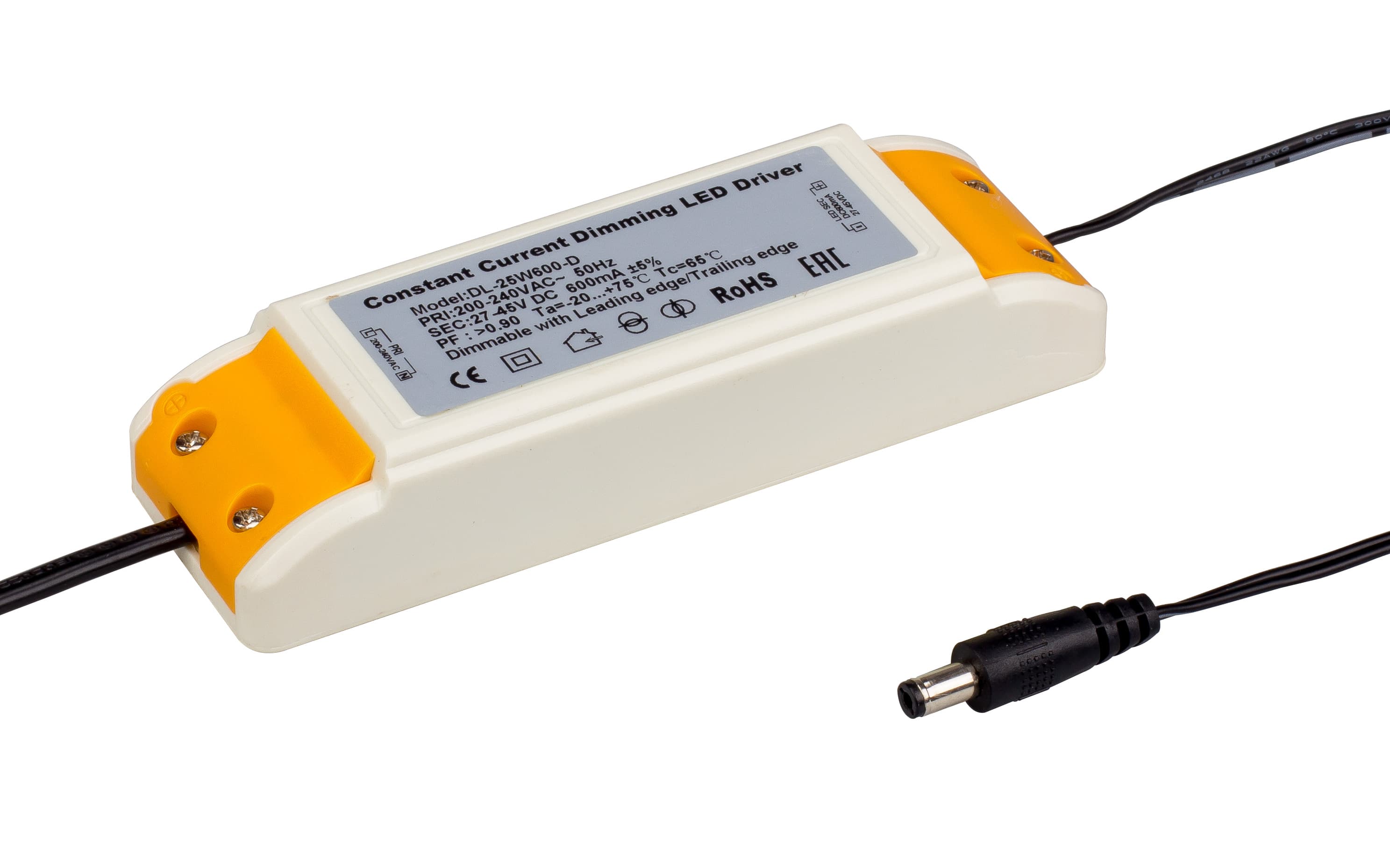 Диммируемый драйвер DL-25W600-D (600mA, 25W) (Arlight, -) 017706