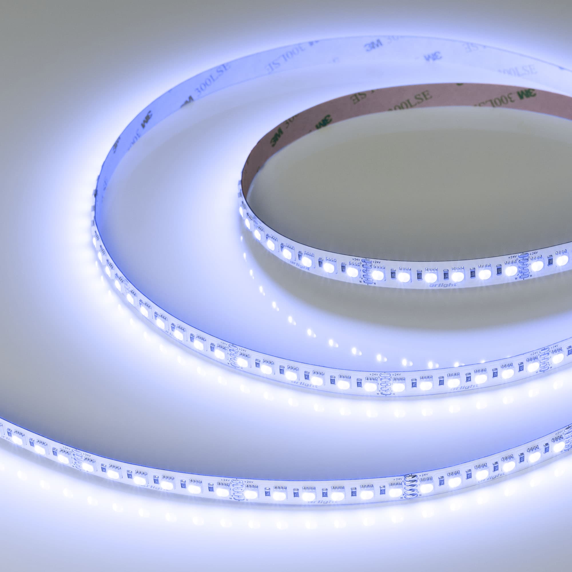 Светодиодная лента RT-H120-10mm 24V RGBW-Warm-4-in-1 (25 W/m, IP20, 4040, 5m) (Arlight, Открытый) 048746 — фото 6