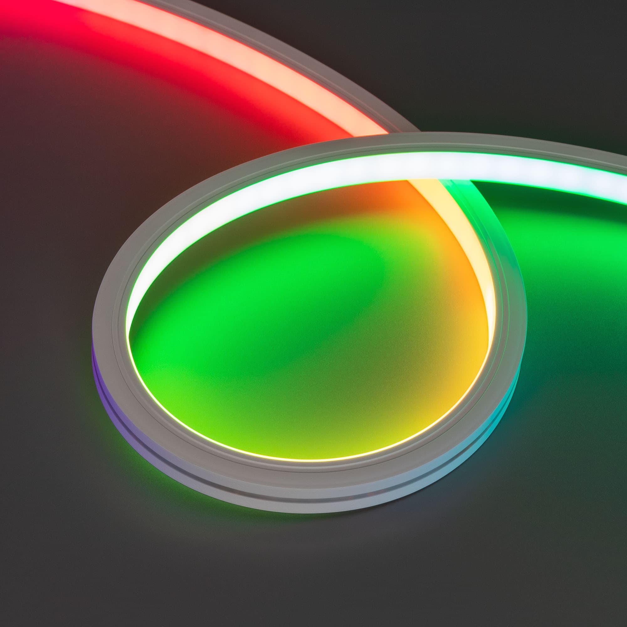 Светодиодная лента герметичная DMX MOONLIGHT-TOP-B84-13x12mm 24V RGB-PX7 (18 W/m, IP67, 5m, wire x2) (Arlight, Вывод прямой, 2 года) 041015