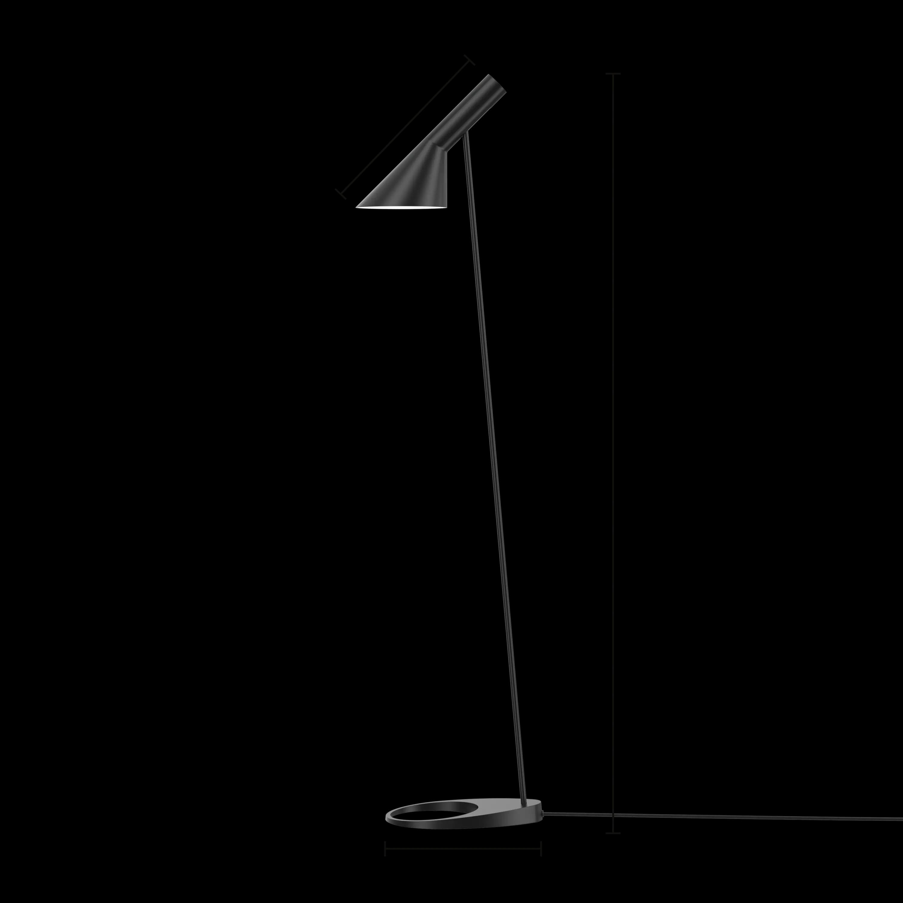 Louis Poulsen AJ Floor Lamp Black — фото 8