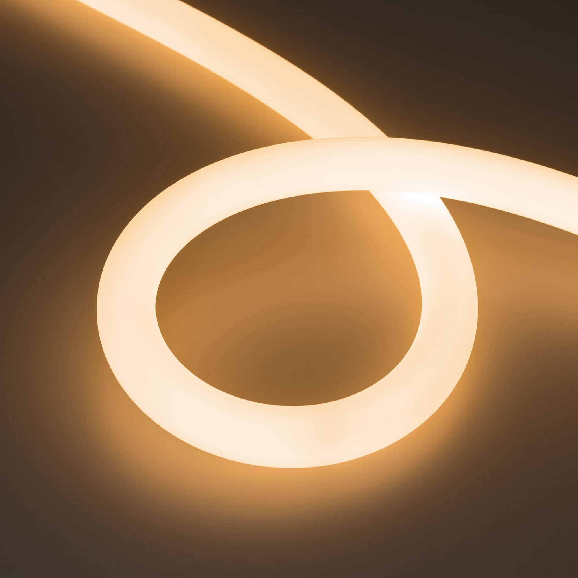 Светодиодная лента герметичная MOONLIGHT-SIDE-FP-X1088-D25mm 24V Warm2700 (20 W/m, IP65, 5m, wire x1) (Arlight, Вывод боковой, 3 года) 038869