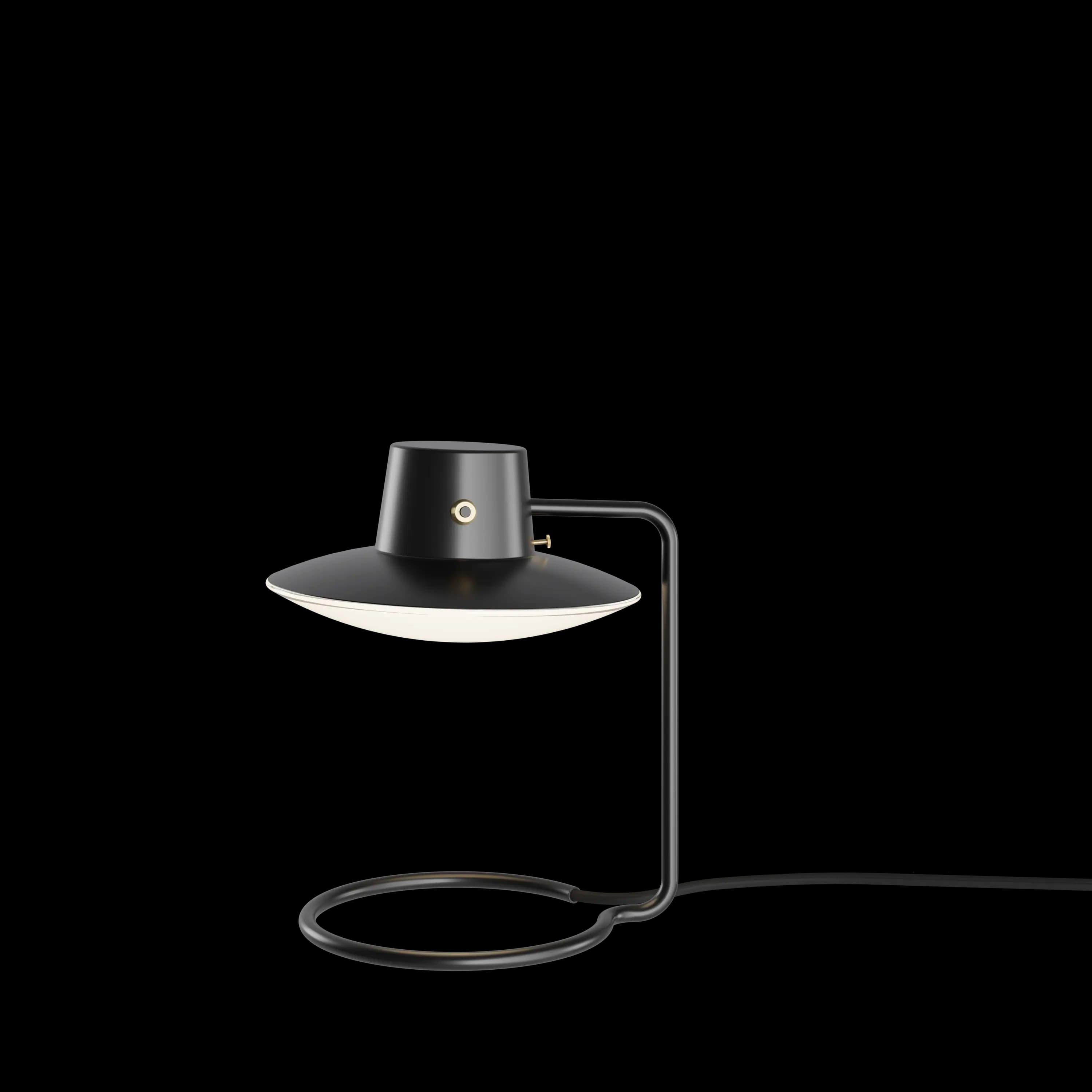 Louis Poulsen AJ Oxford Table Lamp Metal black/opal glass 280mm — фото 1