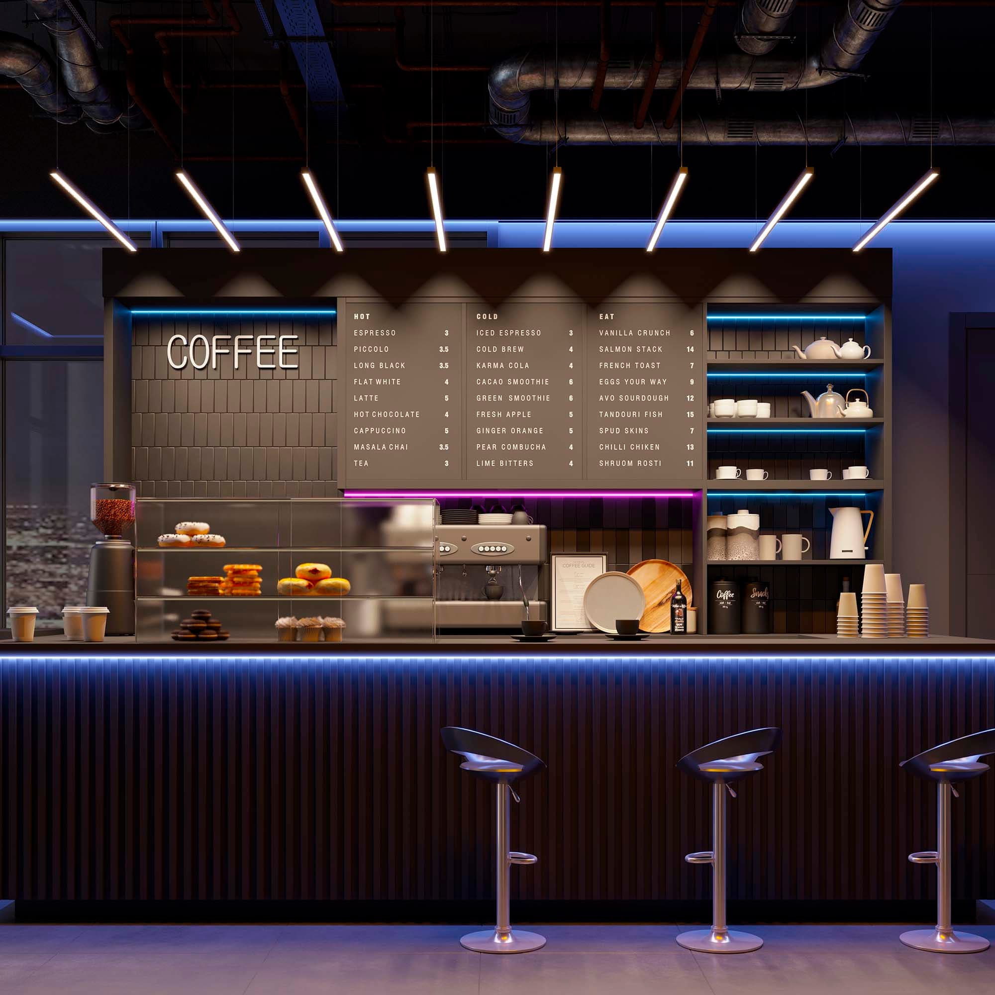 Профиль ARH-DECORE-S12-LINE-EDGE-3000 ANOD (Arlight, Алюминий) 052994 — фото 4