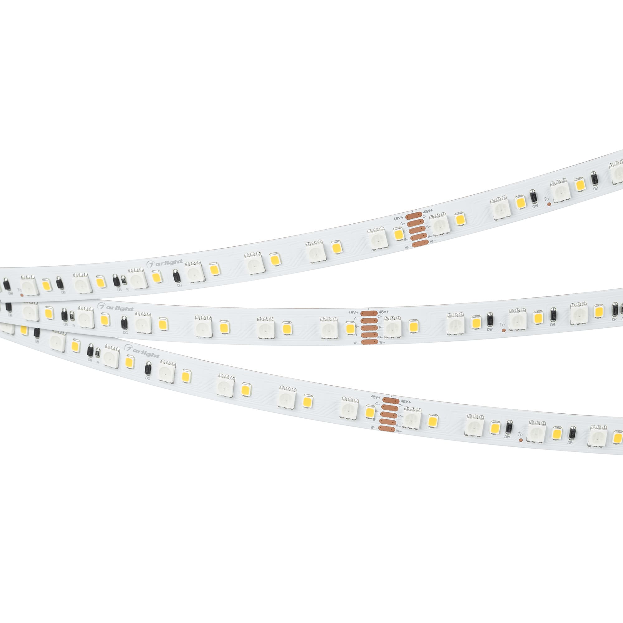 Светодиодная лента IC-BA108-12mm 48V RGBW-Warm (15 W/m, IP20, 5060/2835, 40m) (Arlight, стабилизированная) 029990(2) — фото 3