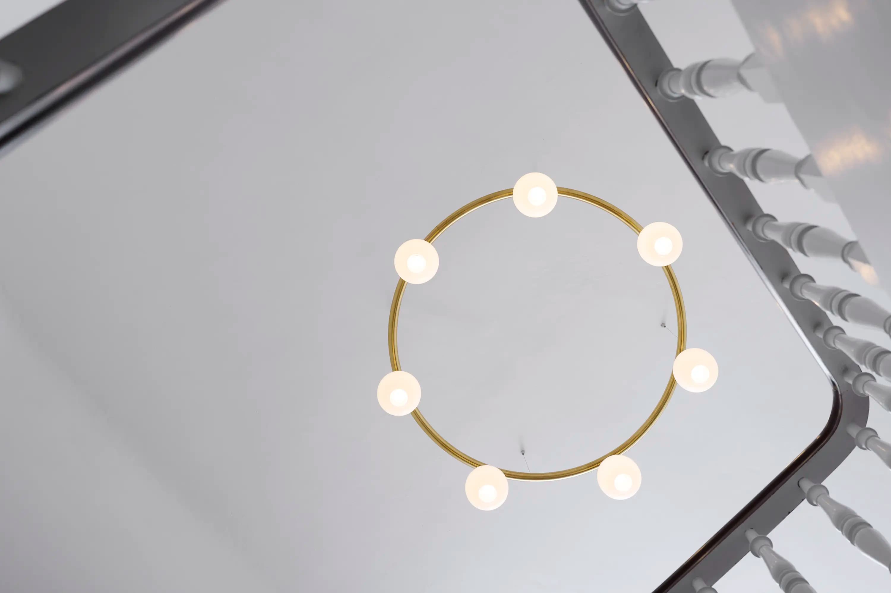 Louis Poulsen VL Ring Crown 3-5-7 Pendant Brass/opal glass 7 — фото 3