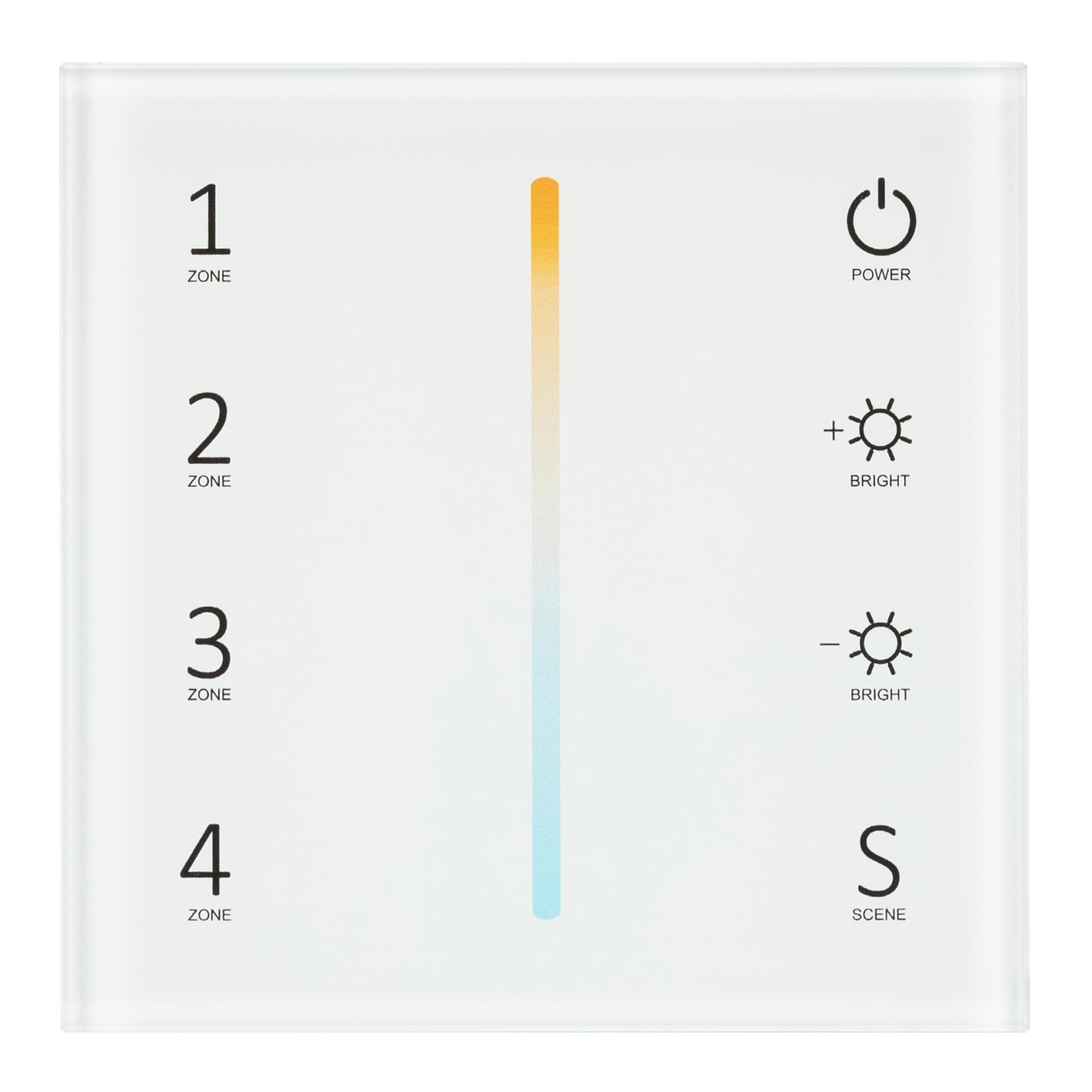 Панель Sens SMART-P38-MIX White (230V, 4 зоны, 2.4G) (Arlight, IP20 Пластик, 5 лет) 027118 Arlight — фото 2