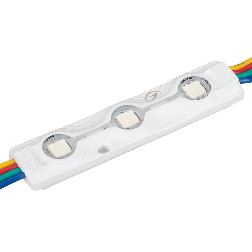 Модуль герметичный ARL-ORION-R07-12V RGB (5050, 3 LED) (Arlight, Закрытый) 026540