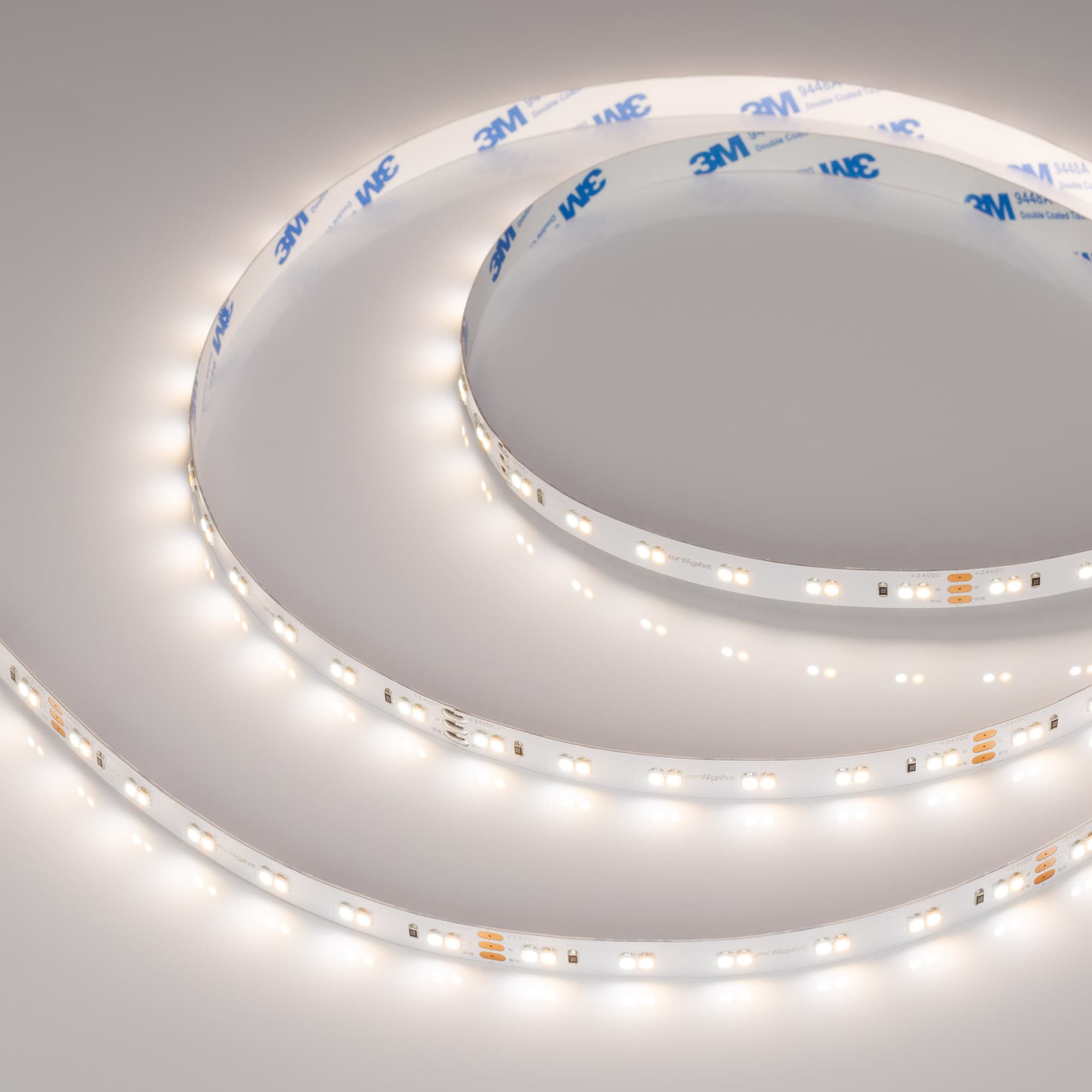 Светодиодная лента RT-A120-10mm 24V White-MIX (9.6 W/m, IP20, 3528, 5m) (Arlight, Изменяемая ЦТ) 025211(2) — фото 1
