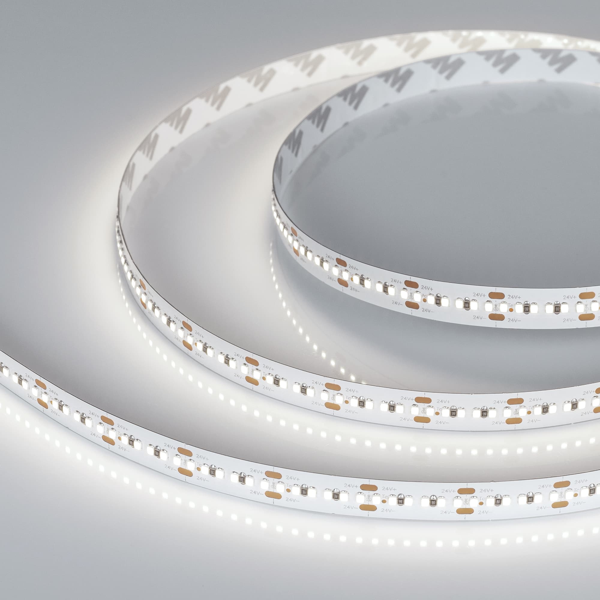 Светодиодная лента MICROLED-M300-10mm 24V Day5000 (21.6W/m, IP20,2216, 5m) (Arlight, 21.6 Вт/м, IP20) 023588(1) — фото 1