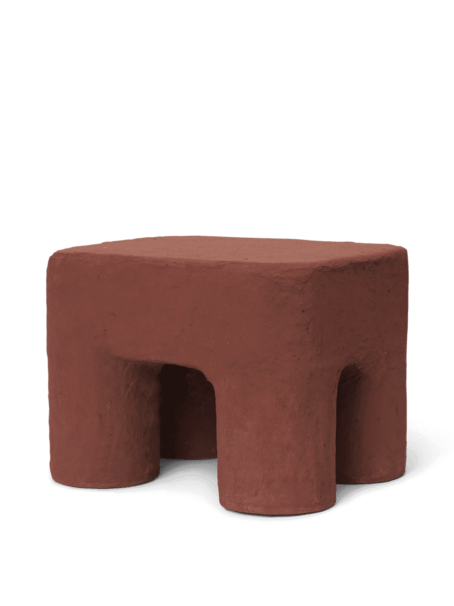 Ferm Living Podo Stool - Red Brown