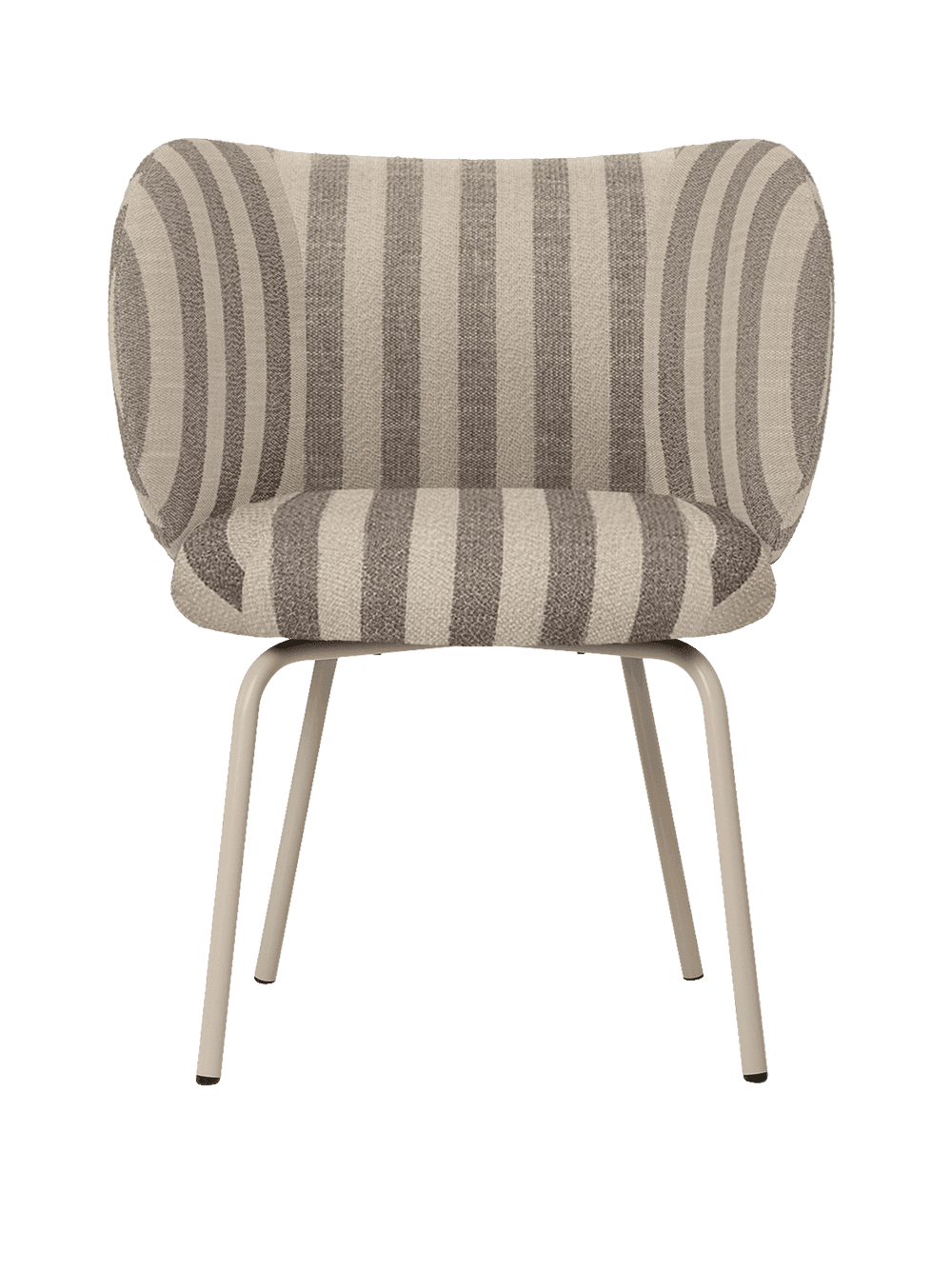Ferm Living Rico Dining Chair - Cashmere - Louisiana - Sand/Off-White ferm LIVING — фото 2