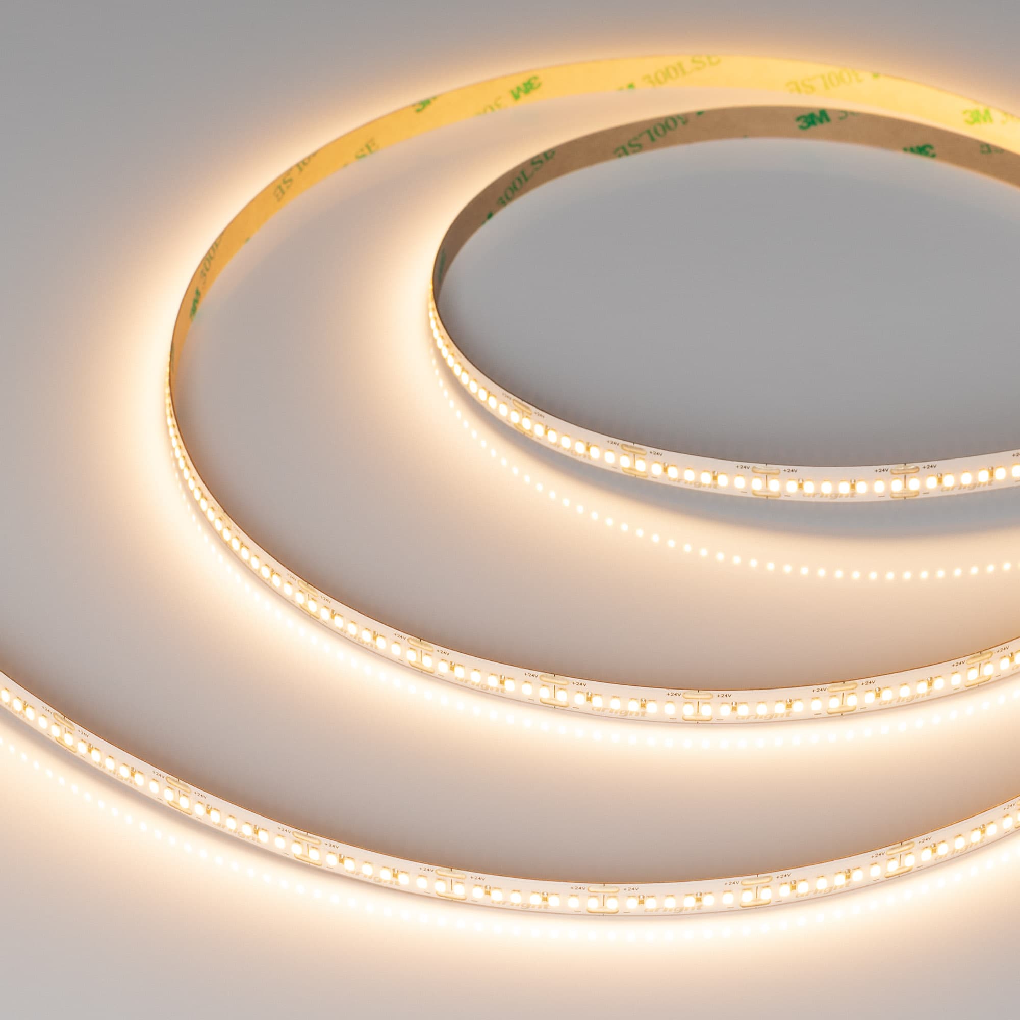 Светодиодная лента MICROLED-M320-8mm 24V Warm2700 (8 W/m, IP20, 2216, 5m) (Arlight, 130 лм/Вт) 047866 — фото 1