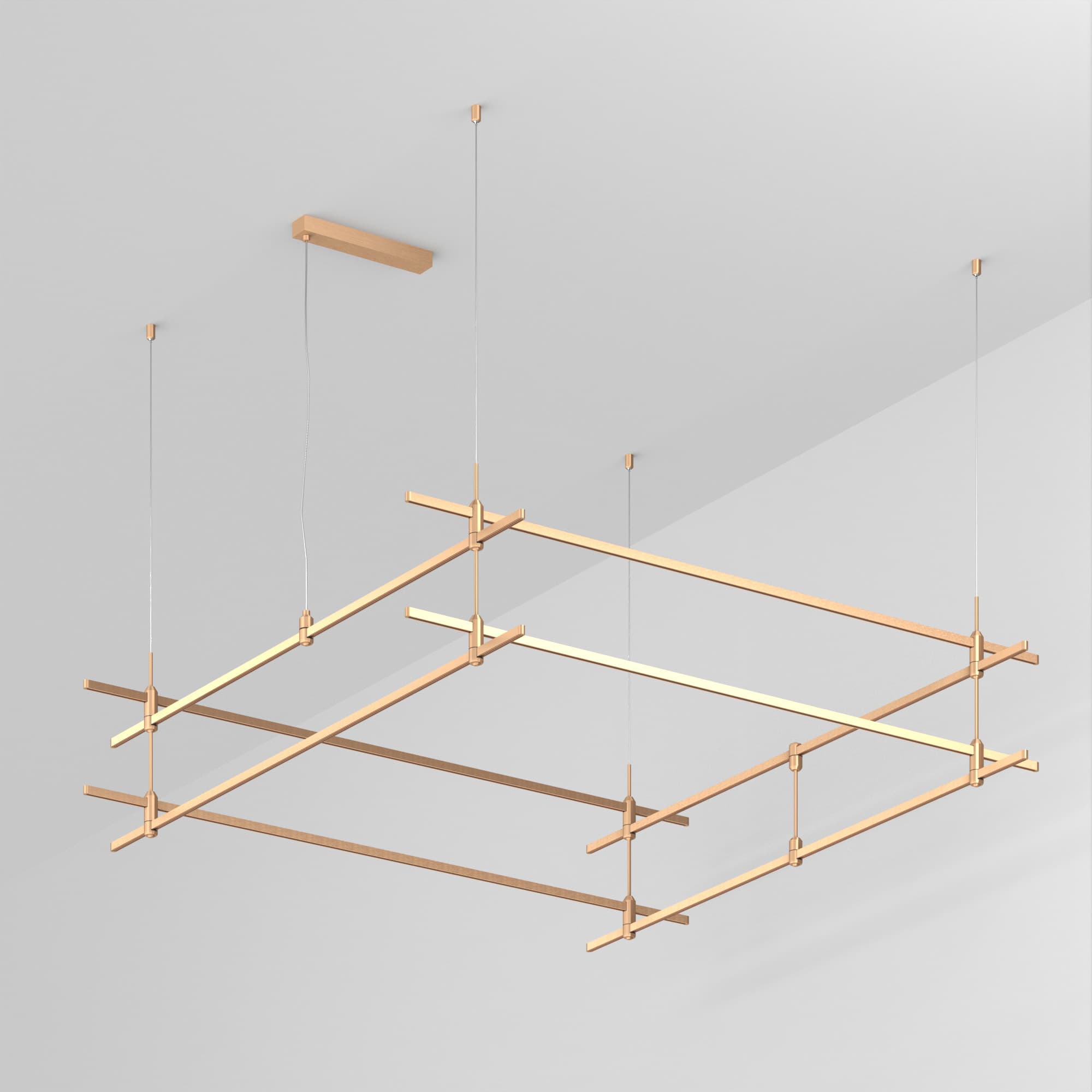 Основание ART-APRIORI-QUADRAT-2-HANG-2000x2000 (GD) (Arlight, IP20 Металл, 3 года) 048547