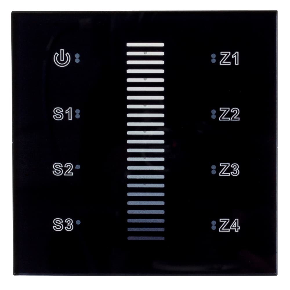 INTELLIGENT ARLIGHT Сенсорная панель DALI-901-11-ADDR-3SC-DIM-DT6-IN Black (BUS) (IARL, IP20 Пластик, 3 года) 037189 — фото 2