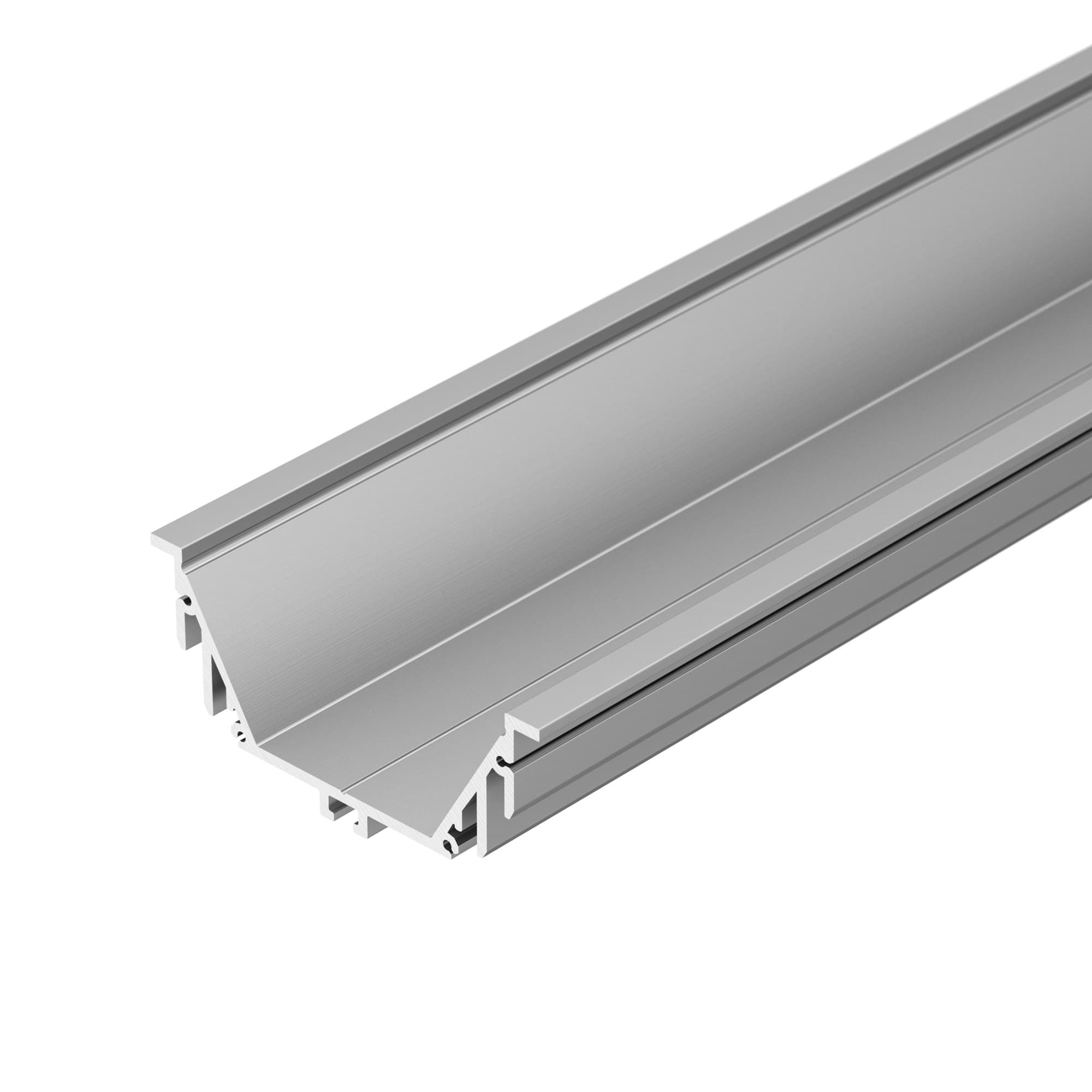 Профиль с экраном ALU-POWER-RW80F-2000 ANOD+FROST (Arlight, Алюминий) 016472 — фото 2