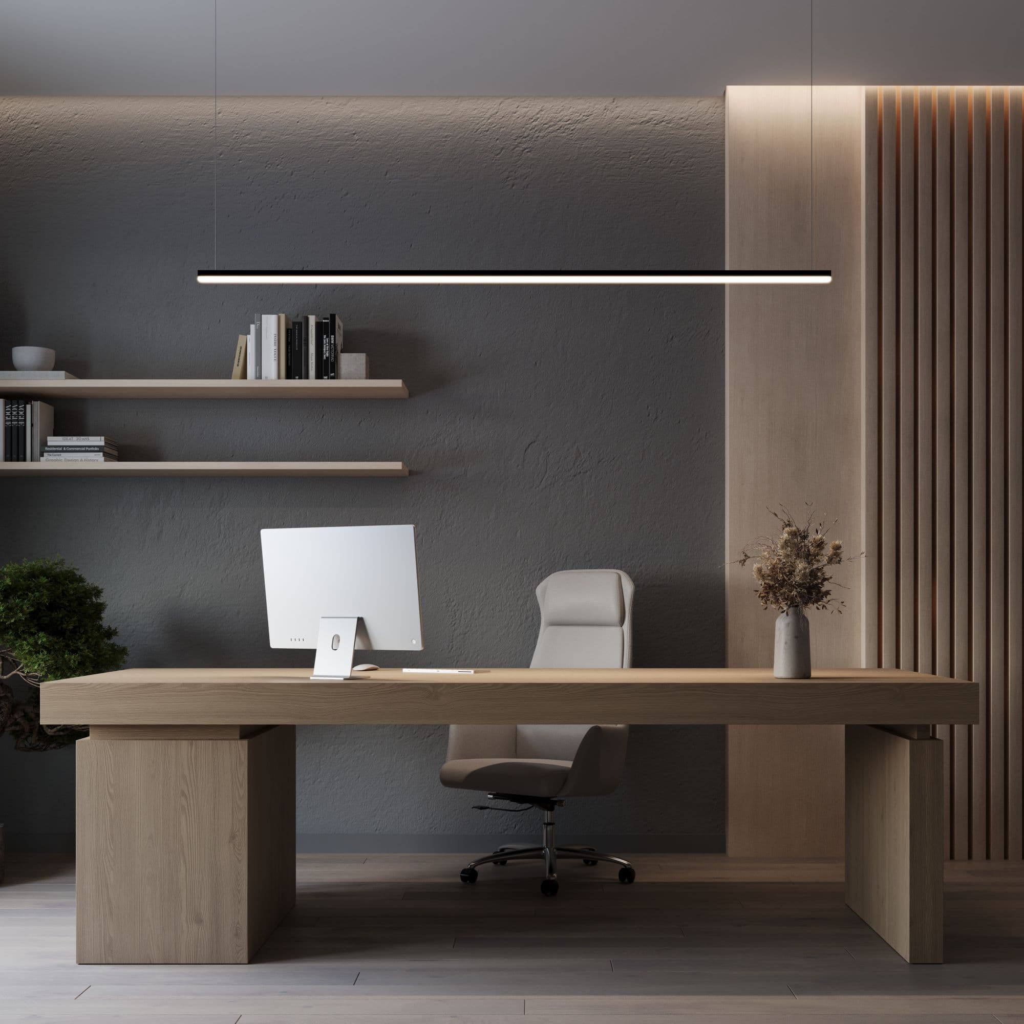 Профиль с экраном LINE-D-3030-2000 SQUARE OLIVE GREY+OPAL (Arlight, Алюминий) 055097 Arlight — фото 5