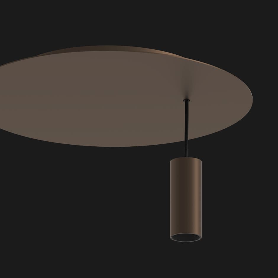 DOXIS Tektus 45 Suspended Round Diameter 300 114mm 2xmodule Down — фото 10