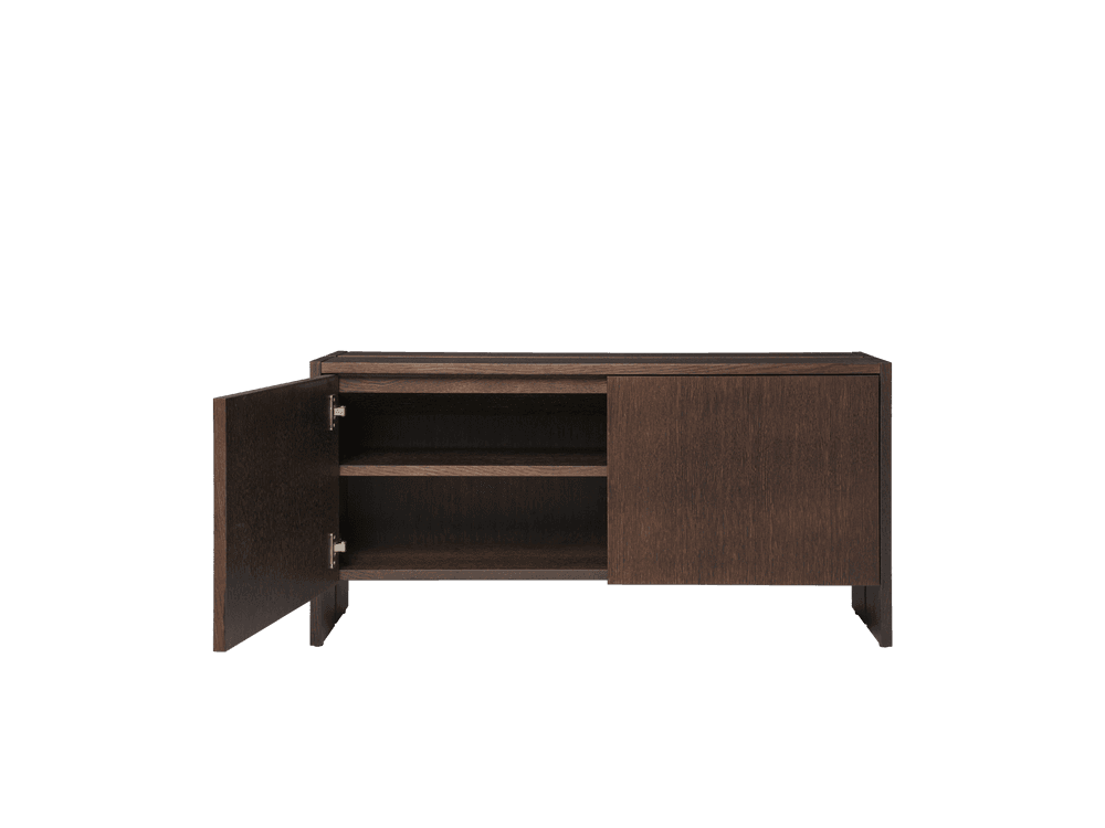 Ferm Living Parcel Hallway Cabinet - Low - Dark Stained Oak — фото 4