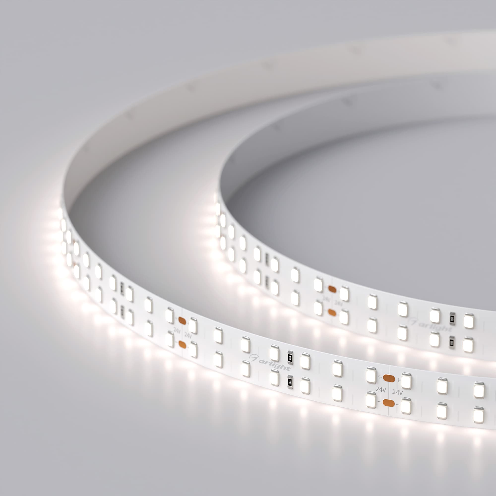 Светодиодная лента RT 2-5000 24V Day5000 2x2 (2835, 980 LED, CRI98) (Arlight, 20 Вт/м, IP20) 025150(1) — фото 4