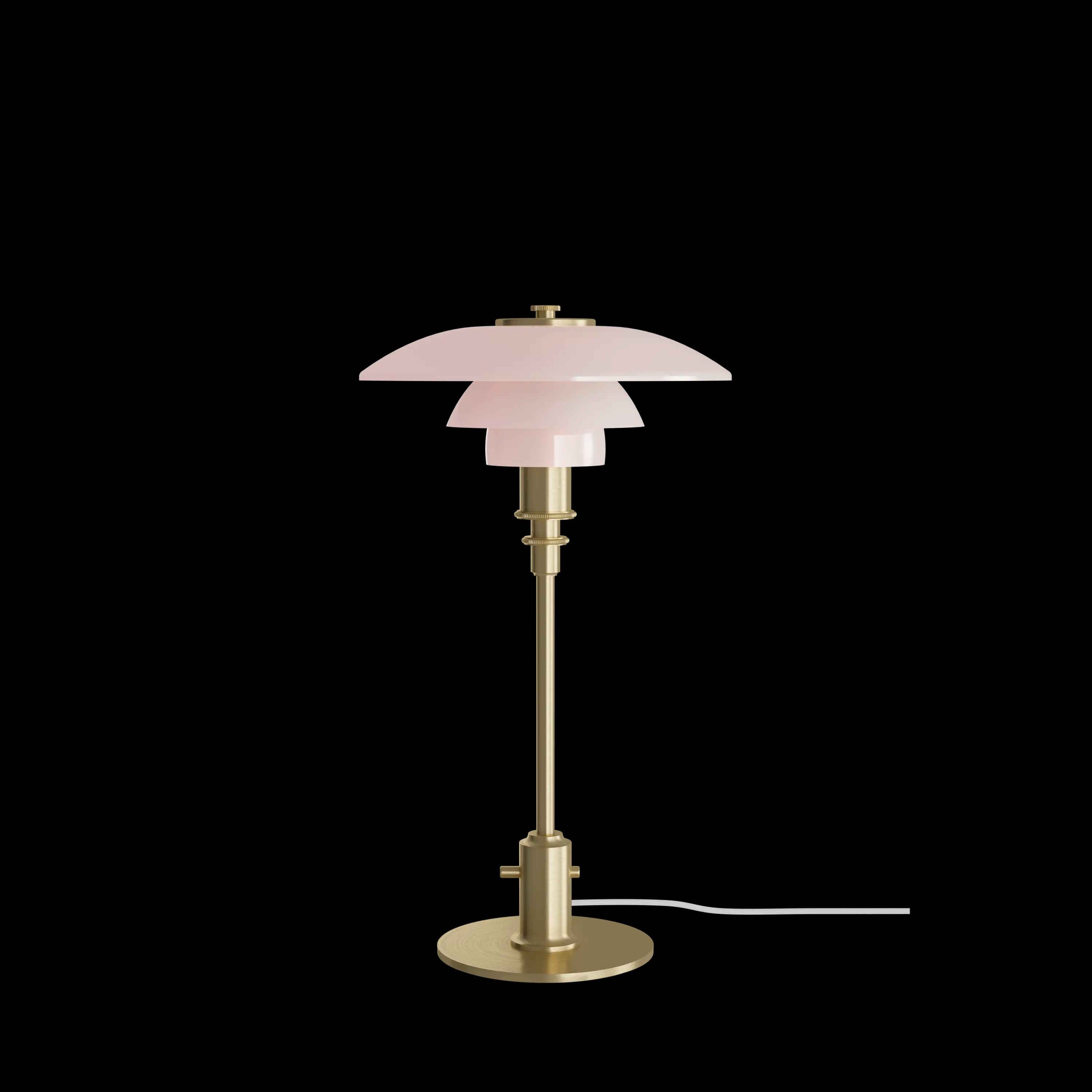 Louis Poulsen PH 2/1 Pale Rose Brass Table Lamp Pale rose — фото 2