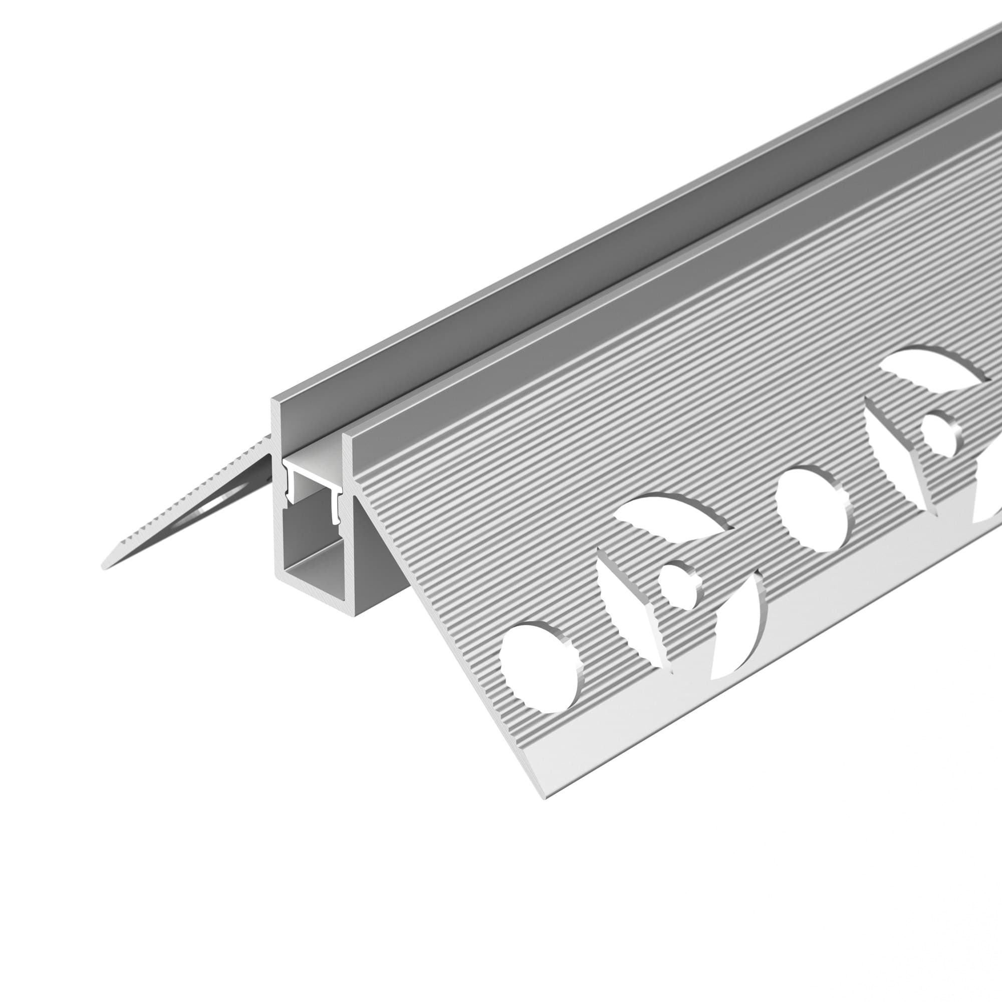 Профиль DECORE-S6-EXT-COMFORT-2000 ANOD внешний (Arlight, Алюминий) 043162 — фото 1