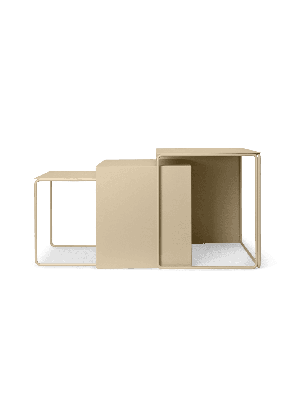 Ferm Living Cluster Tables - Set of 3 - Cashmere ferm LIVING — фото 2