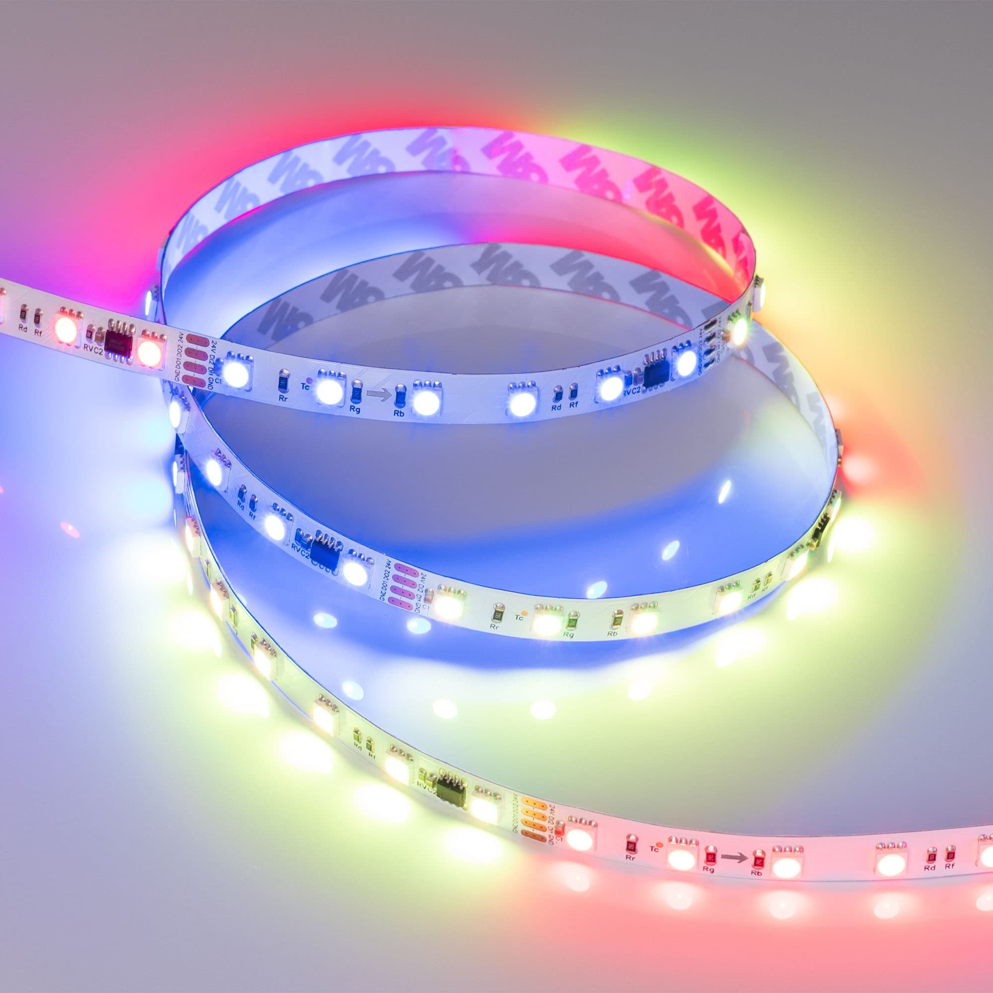 Светодиодная лента DMX-B60-10mm 24V RGB-PX6 (15 W/m, IP20, 5060, 5m) (Arlight, -) 033448 — фото 5