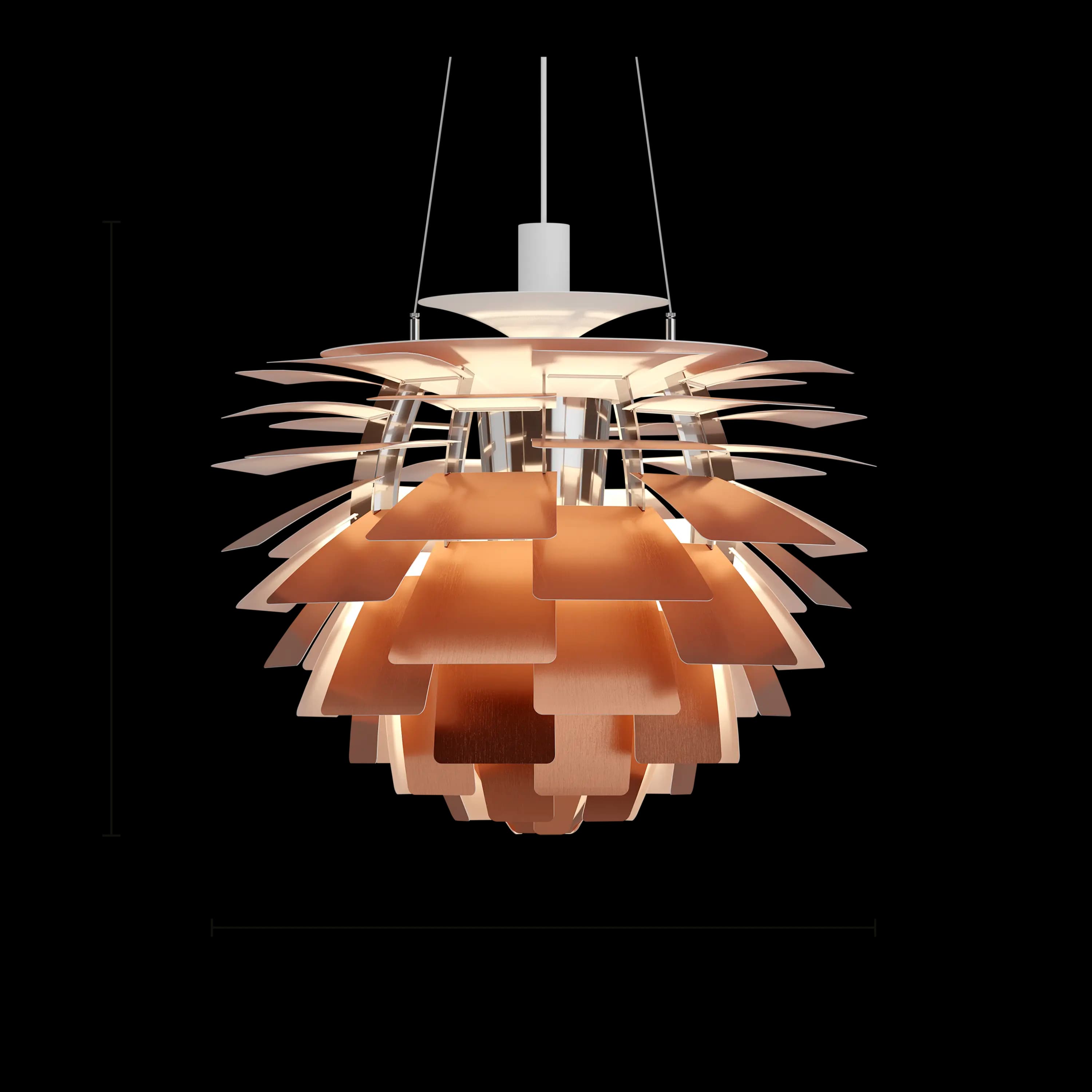 Louis Poulsen PH Artichoke Copper Ø 600 — фото 12