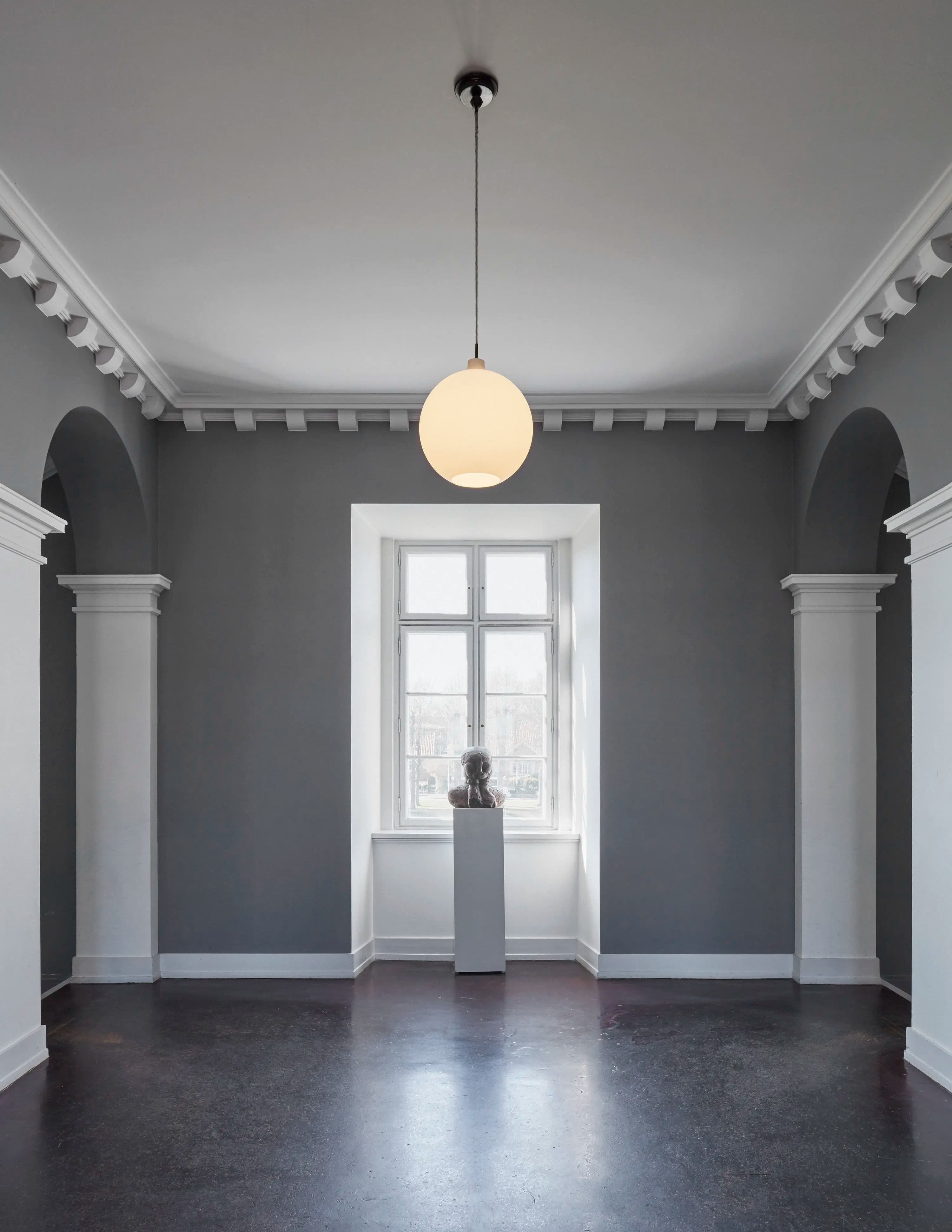 Louis Poulsen Wohlert Pendant White opal glass Ø 350 — фото 2