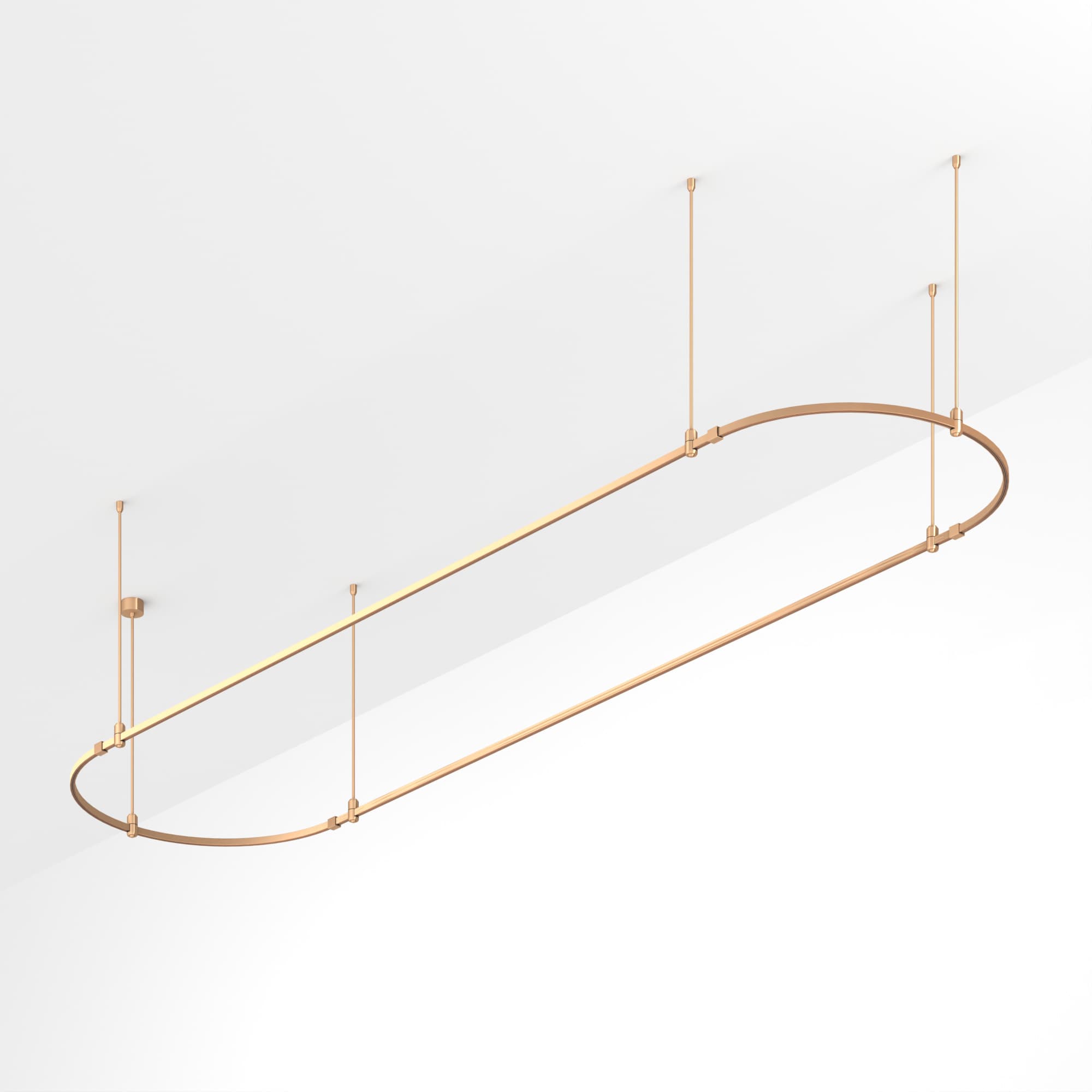 Основание ART-APRIORI-OVAL-ROD-800-4000x1000 (GD) (Arlight, IP20 Металл, 3 года) 054531