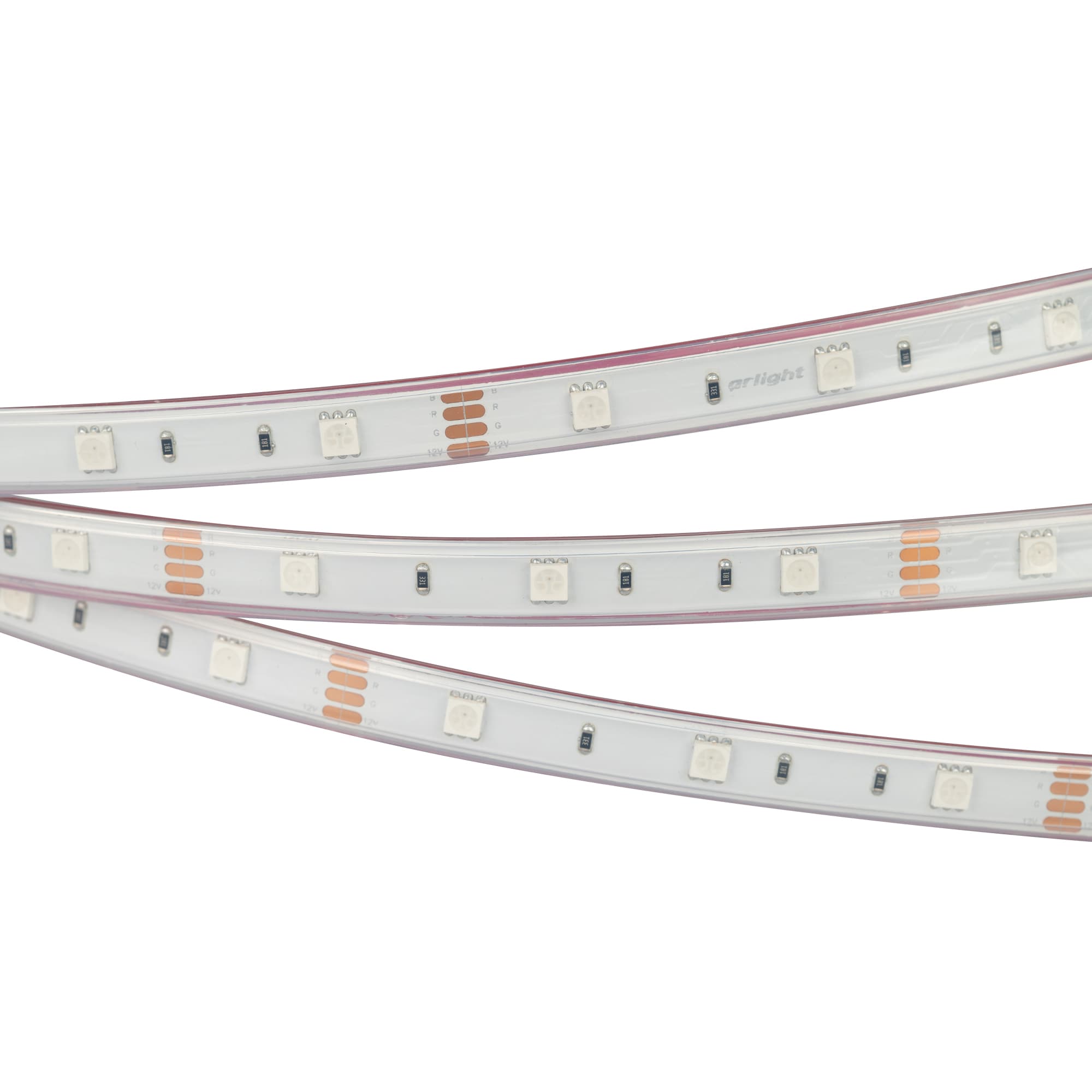 Светодиодная лента герметичная RTW-PS-B30-13mm 12V RGB (7.2 W/m, IP67, 5060, 5m) (Arlight, -) 028711 — фото 4