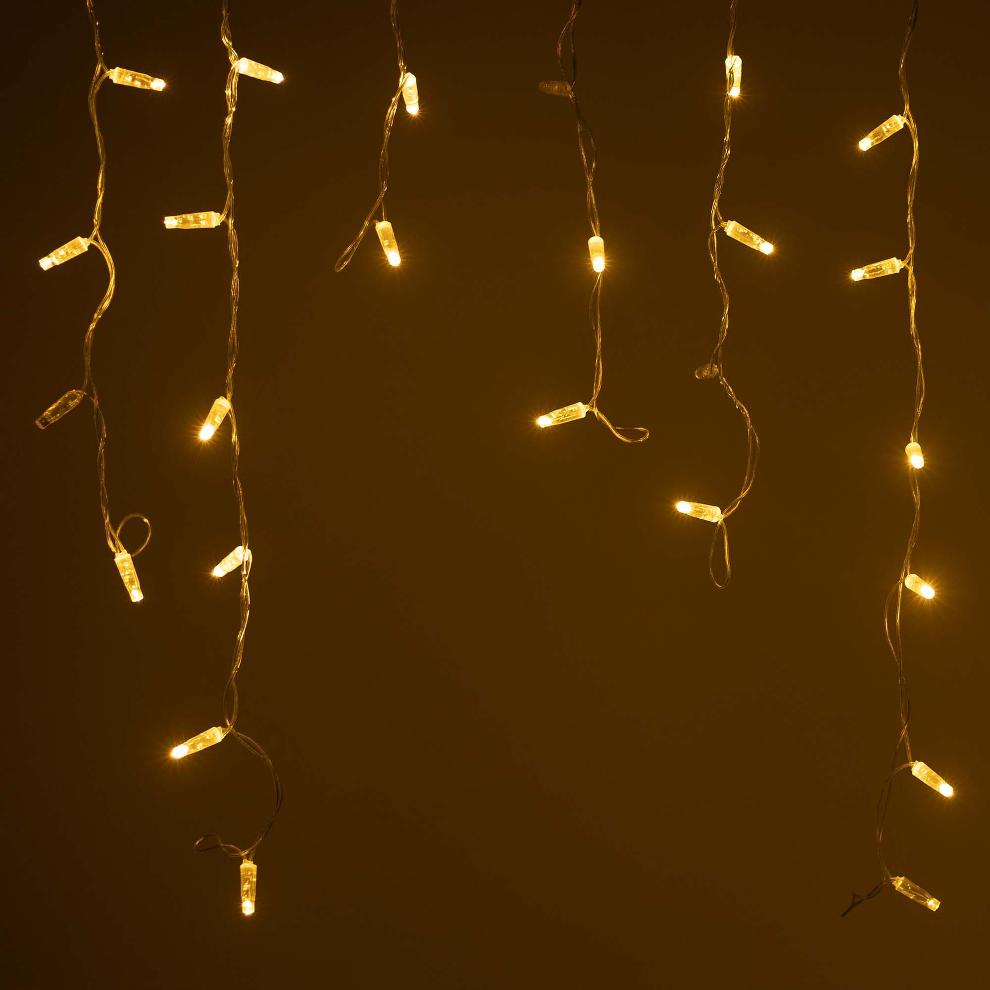 Arlight Светодиодная гирлянда ARD-EDGE-CLASSIC-2400x600-CLEAR-88LED-MILK-FLASH Warm/Warm (230V, 6W) (Ardecoled, IP65) 034120