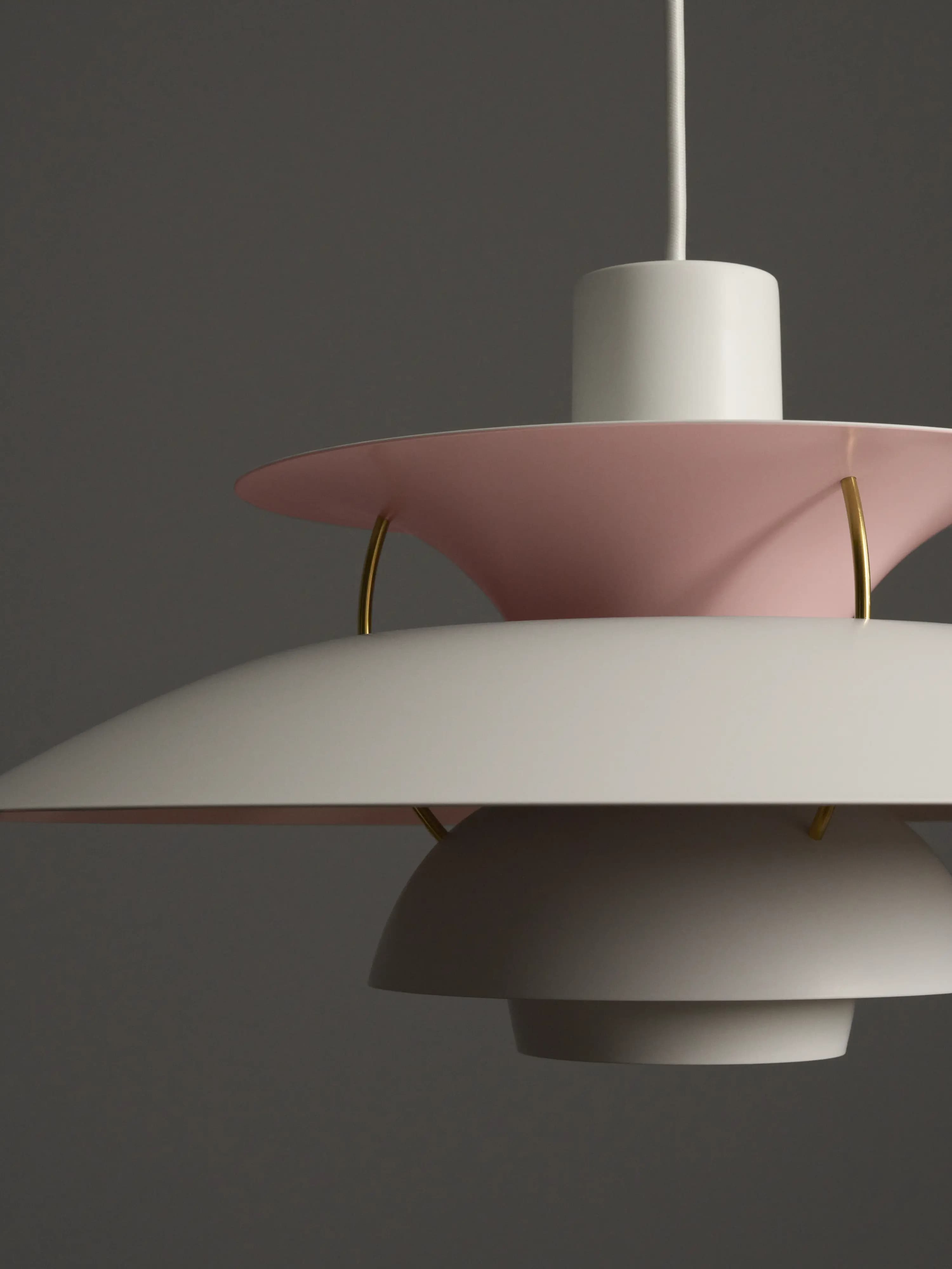 Louis Poulsen PH 5 Anniversary Edition Matte white/pale rose — фото 6