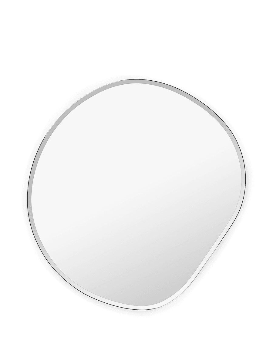 Ferm Living Pond Mirror - XL - Dark Chrome