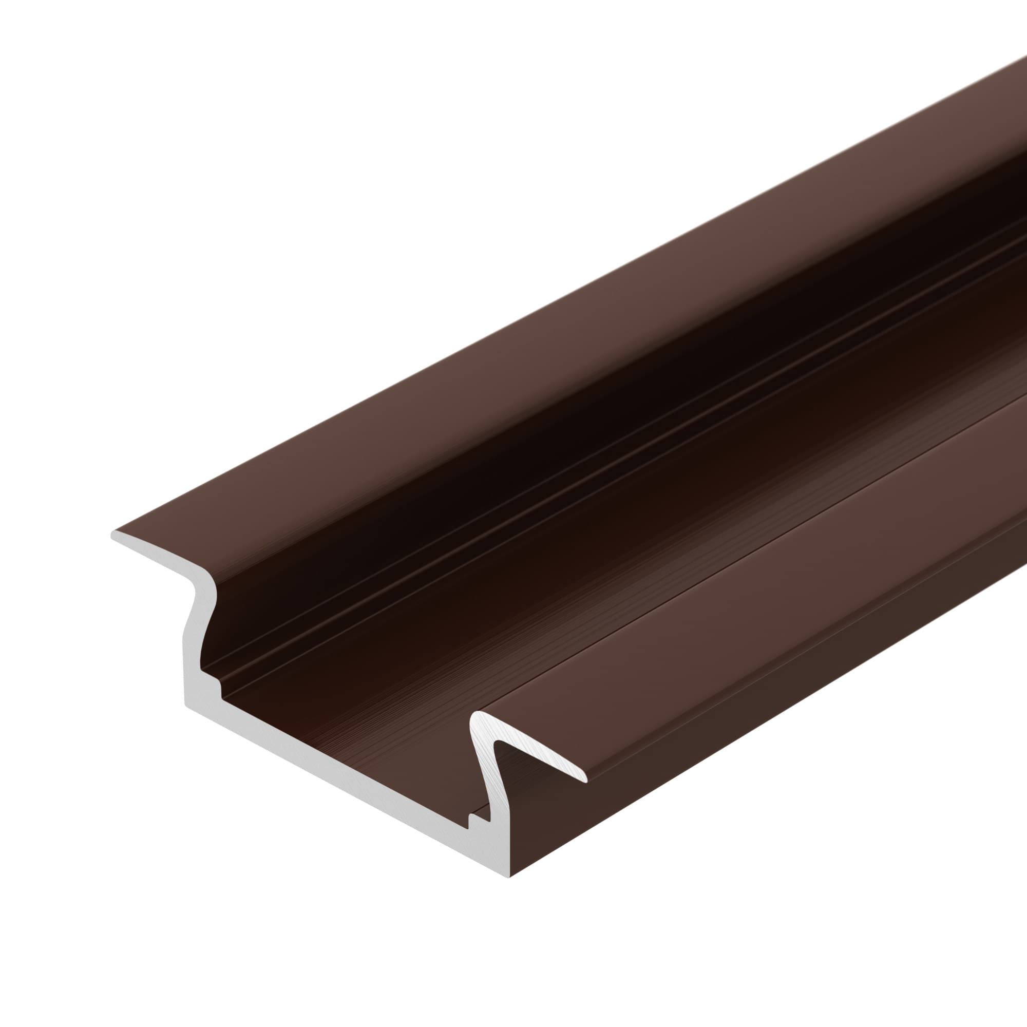 Профиль MIC-F-2000 ANOD Brown Light (Arlight, Алюминий) 017654 Arlight — фото 2