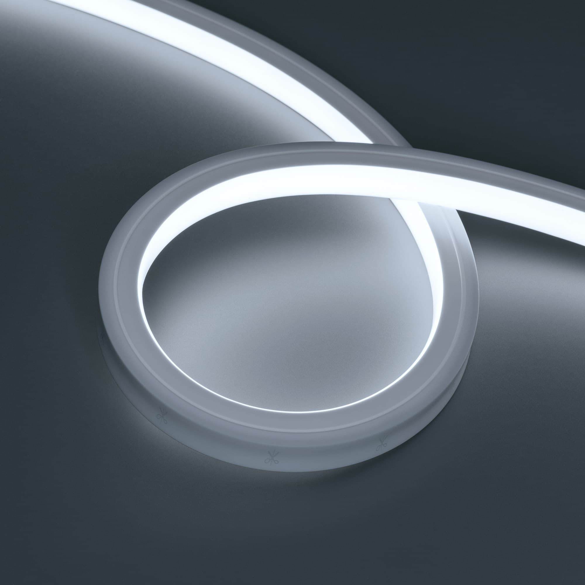 Светодиодная лента герметичная NOVA-TOP-PU-A120-16x15mm 24V White7200 (10 W/m, IP68, 3m, wire x1) (Arlight, Полиуретан) 050589