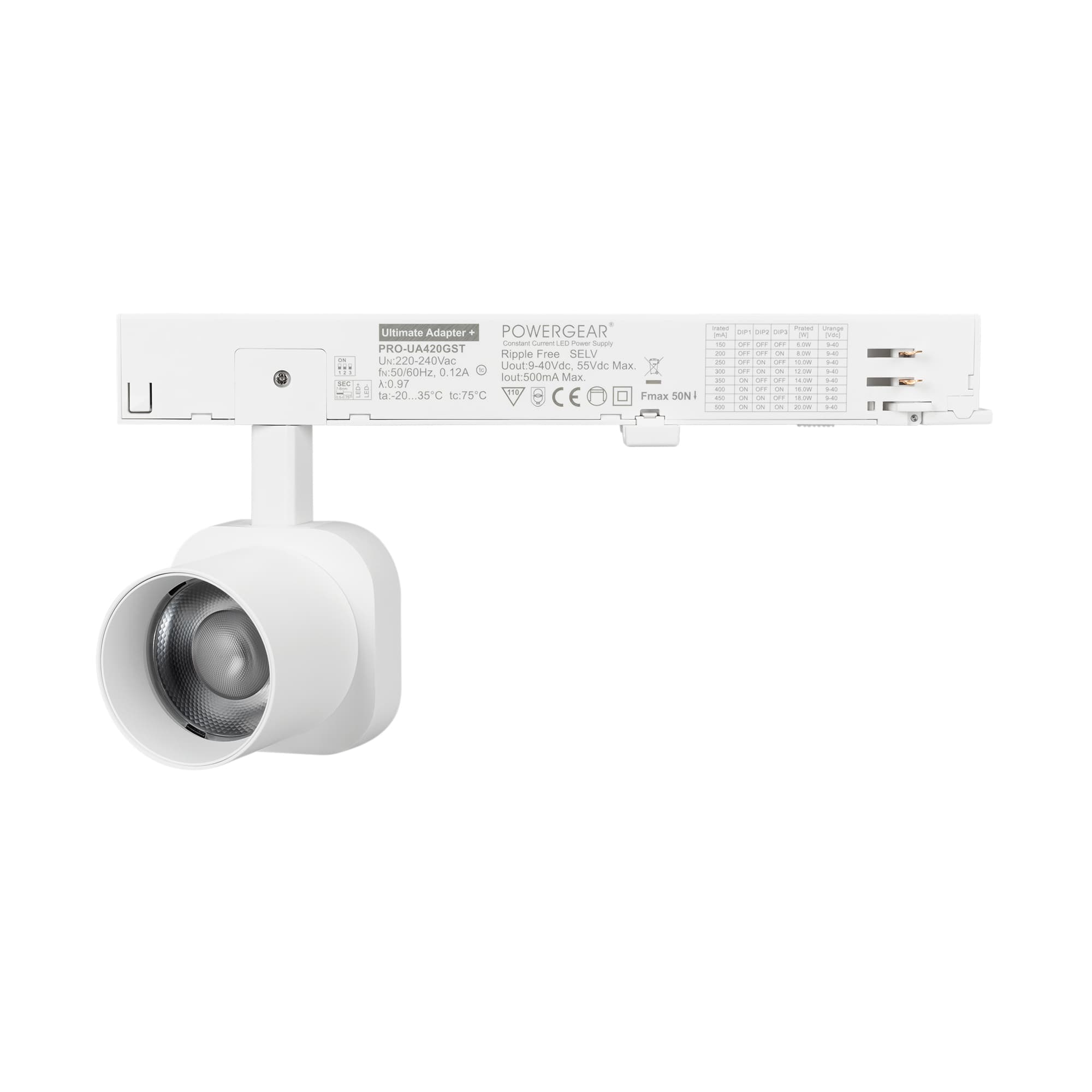 Светильник LGD-DIAFILM-4TR-R60-10W Warm3000 (WH, 38 deg, 230V) (Arlight, IP20 Металл, 5 лет) 061492